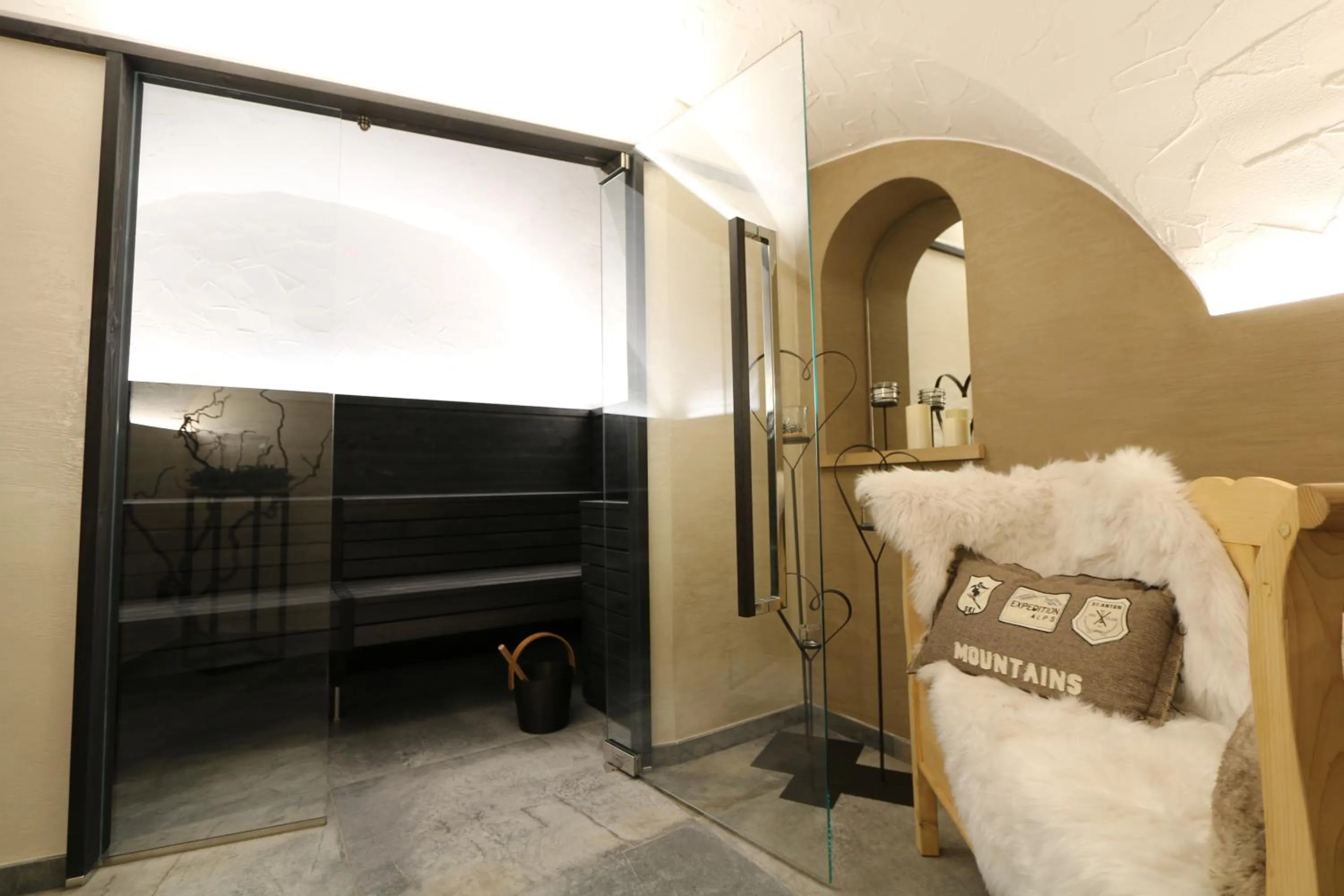 Sauna in Hotel Fonte Dei Veli