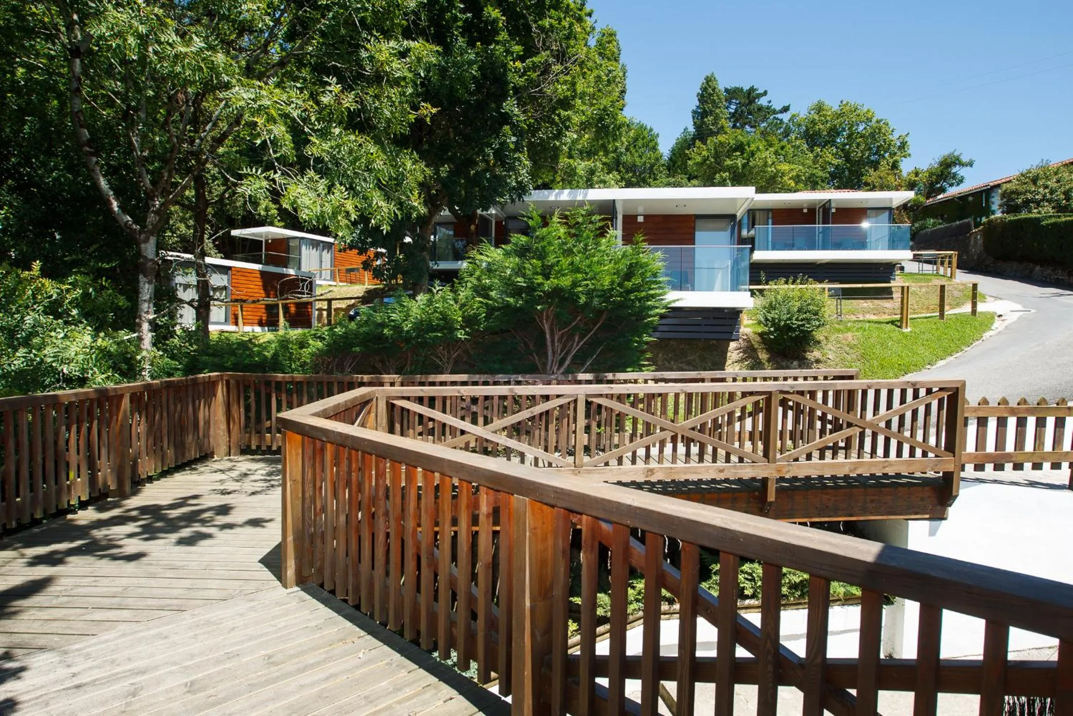 Mobile Home with terrace in Bungalows Portuondo parking gratuito