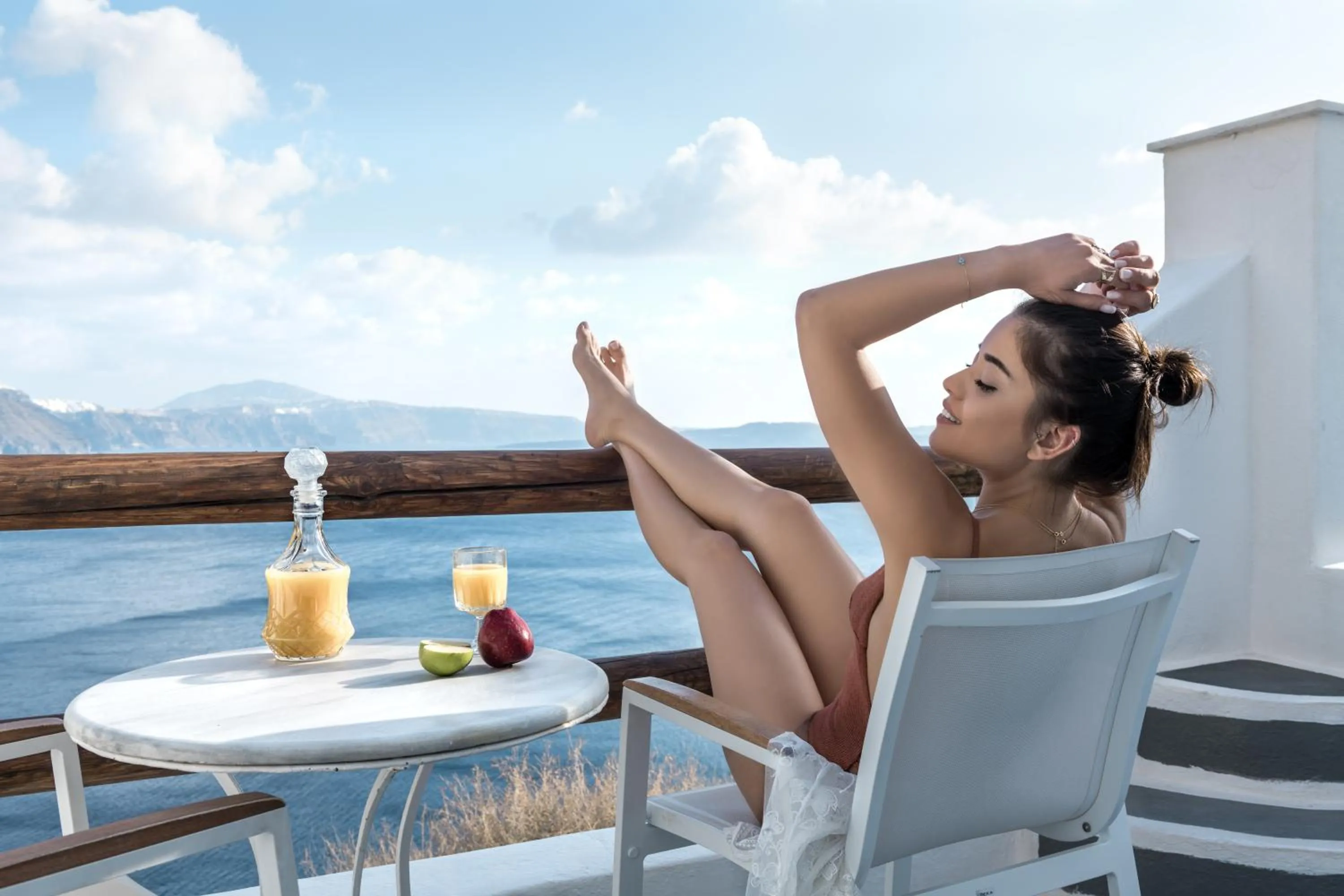 People in Caldera Premium Villas