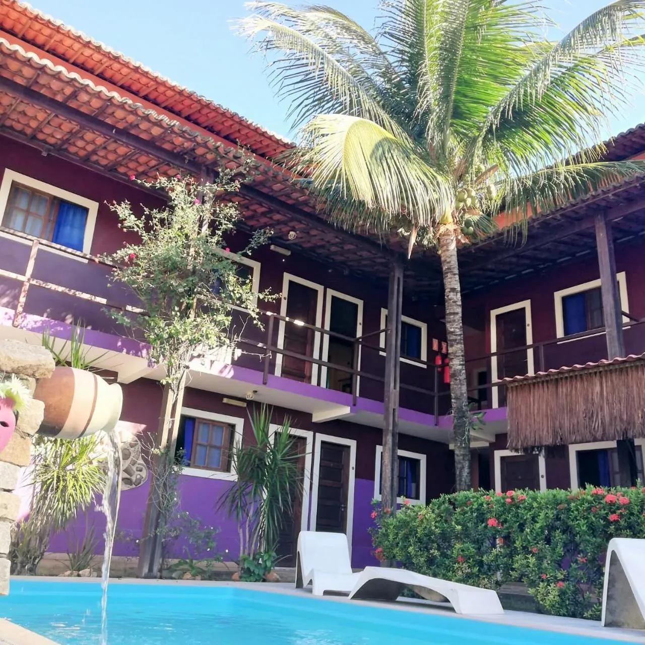 Garden in Bela Silvia Pousada