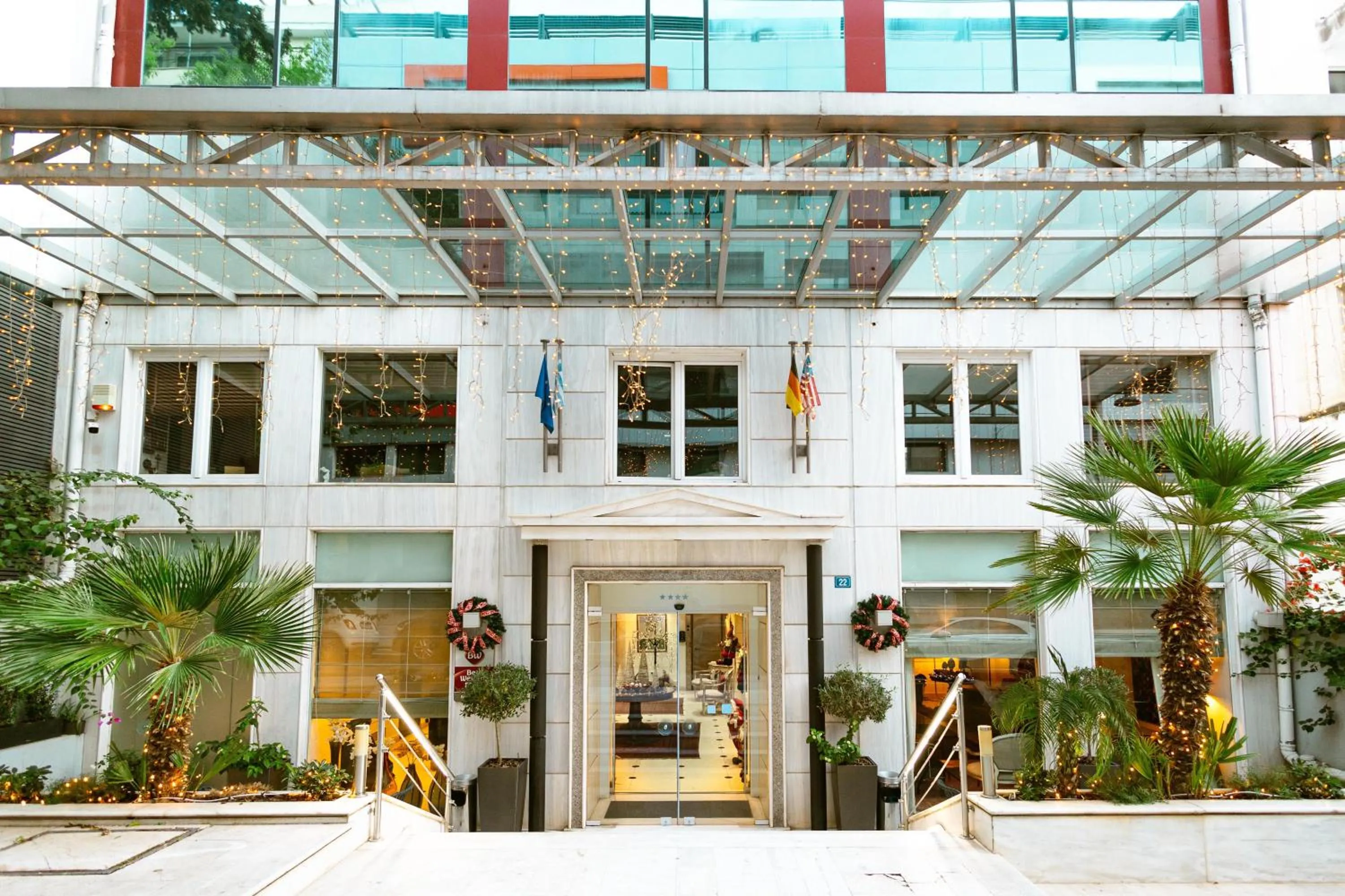 Property building in Best Western Plus Embassy Hotel