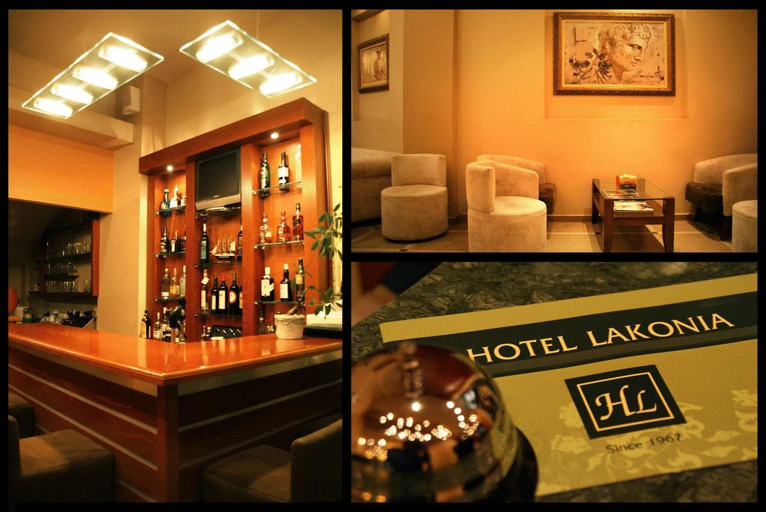Lounge or bar in Lakonia Hotel