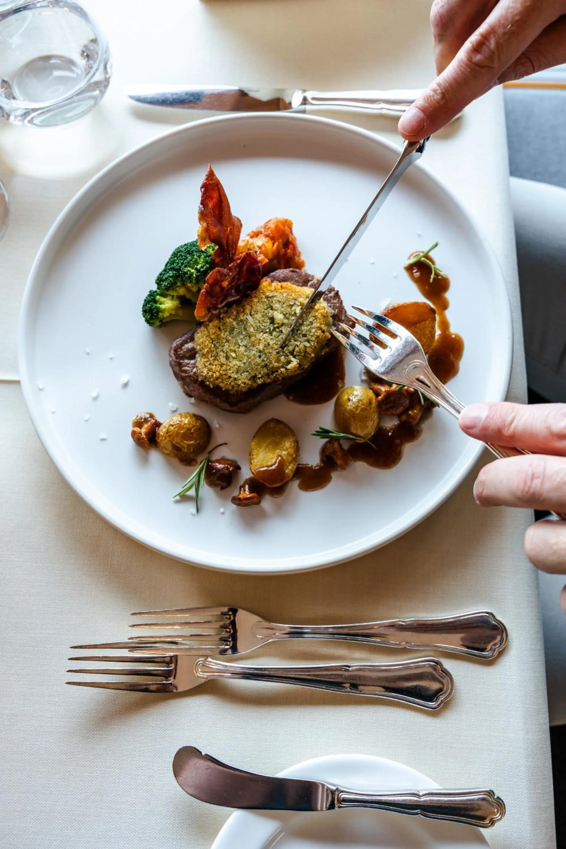 Food in Hotel Asterbel