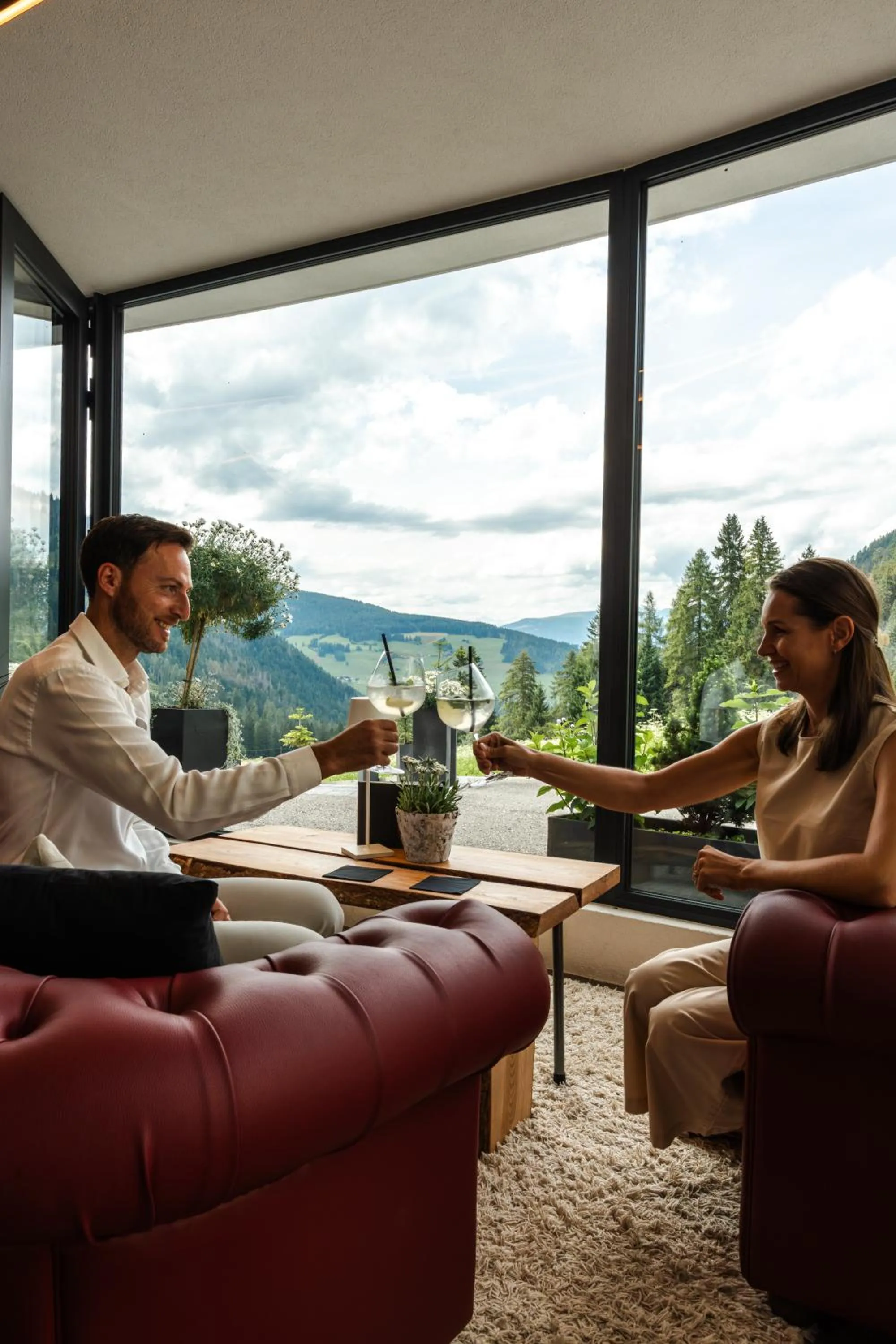 Seating area in Hotel Asterbel