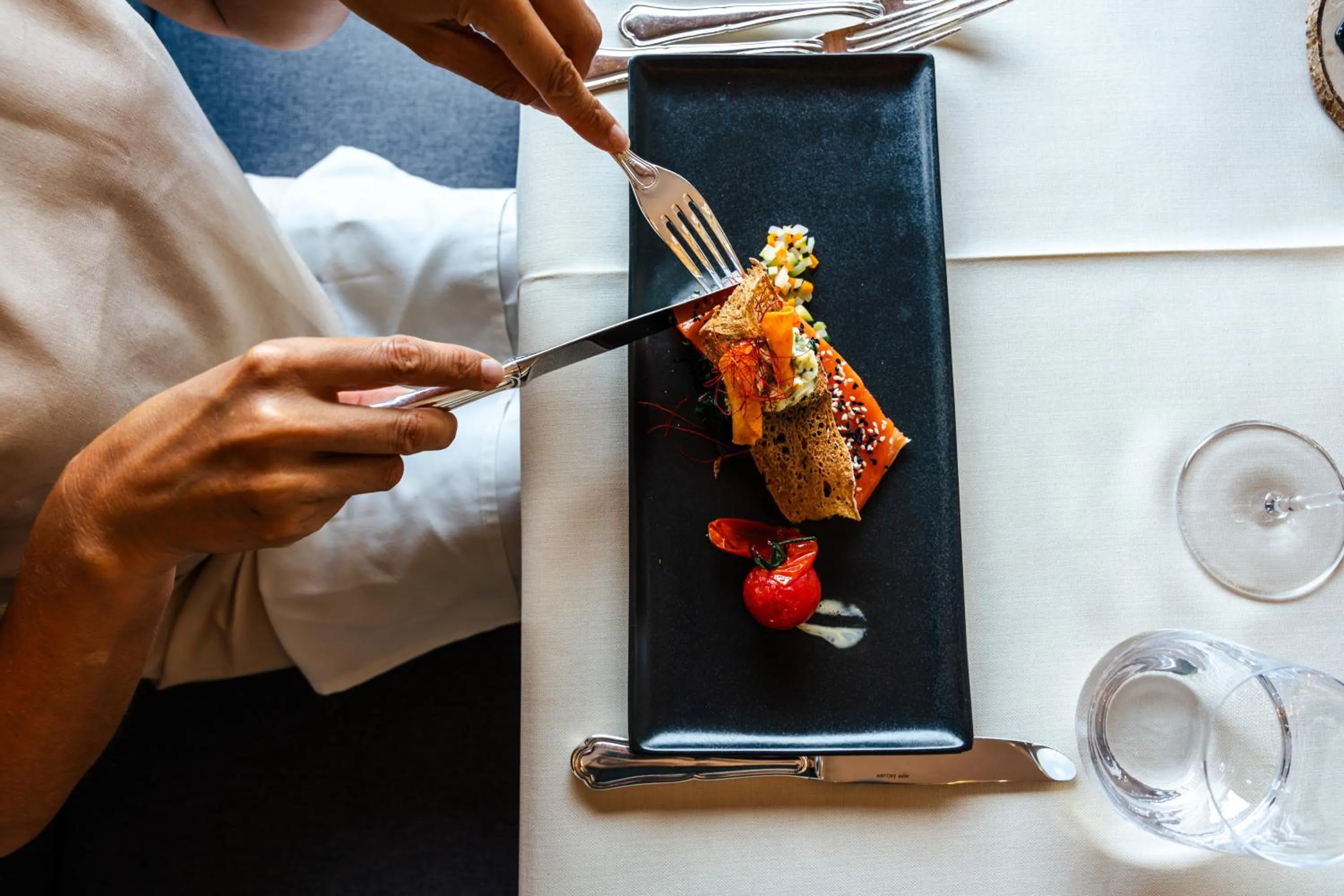 Food and drinks in Hotel Asterbel