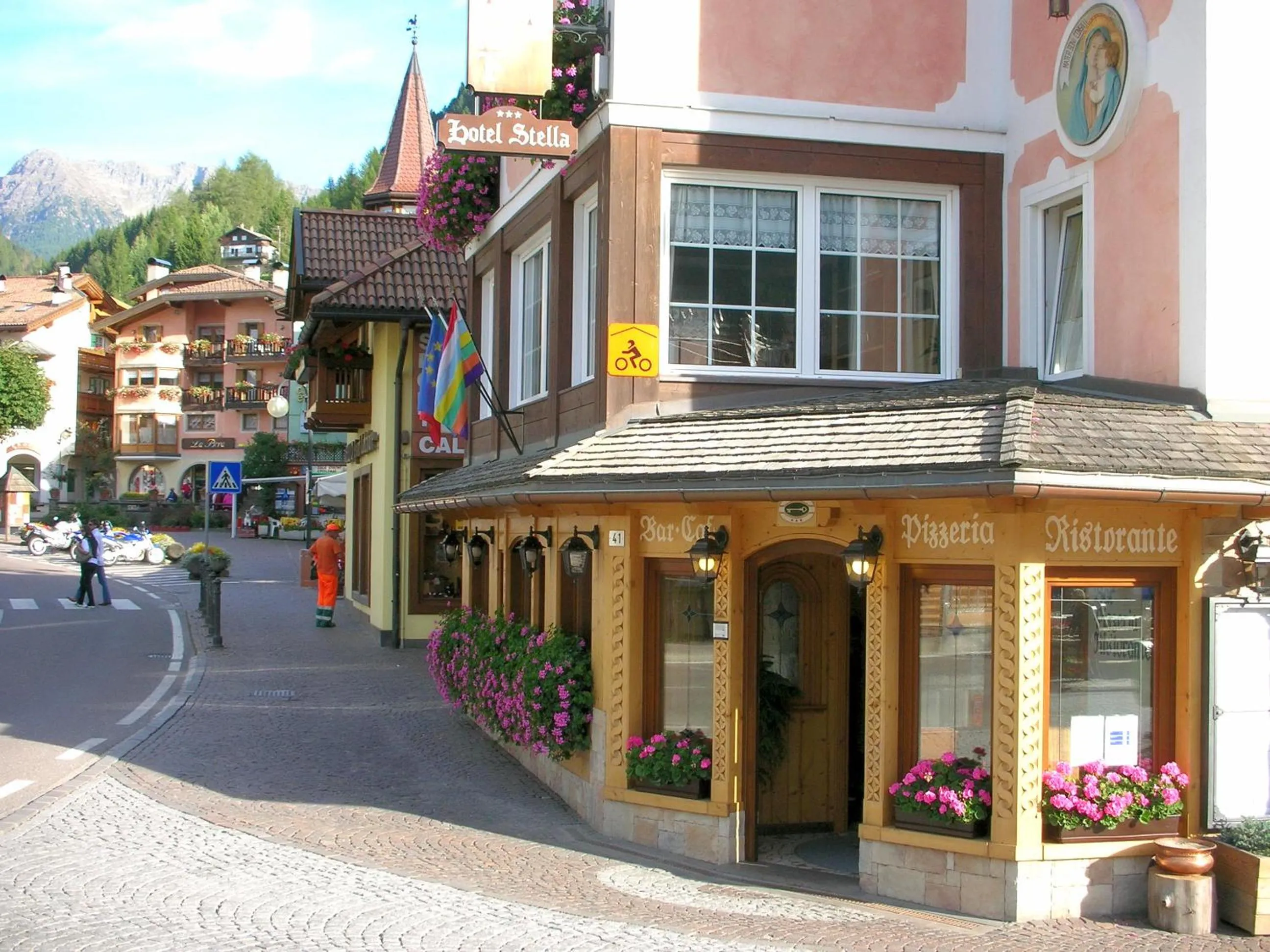 Facade/entrance in Hotel Stella