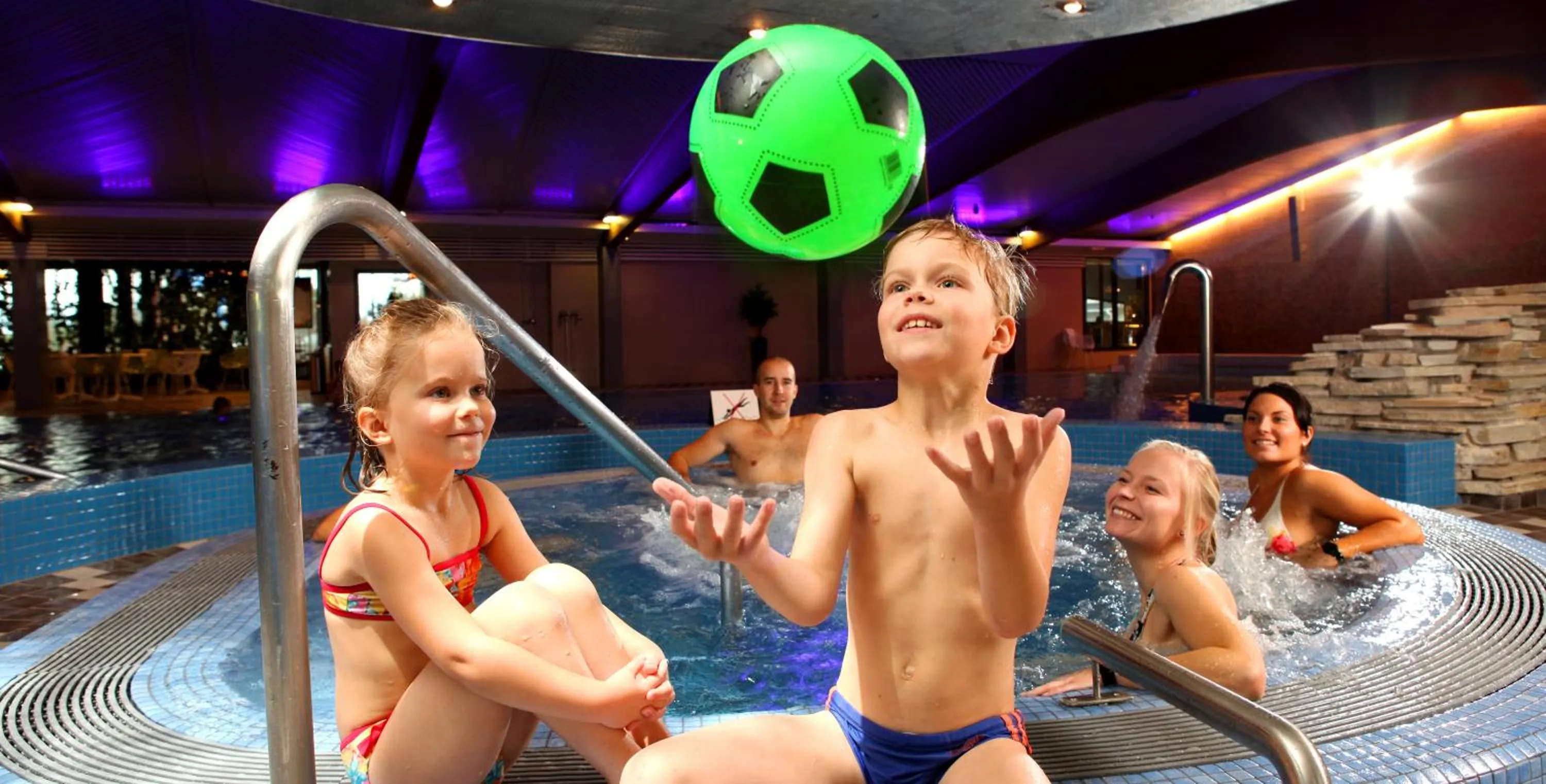 People in Levi Hotel Spa