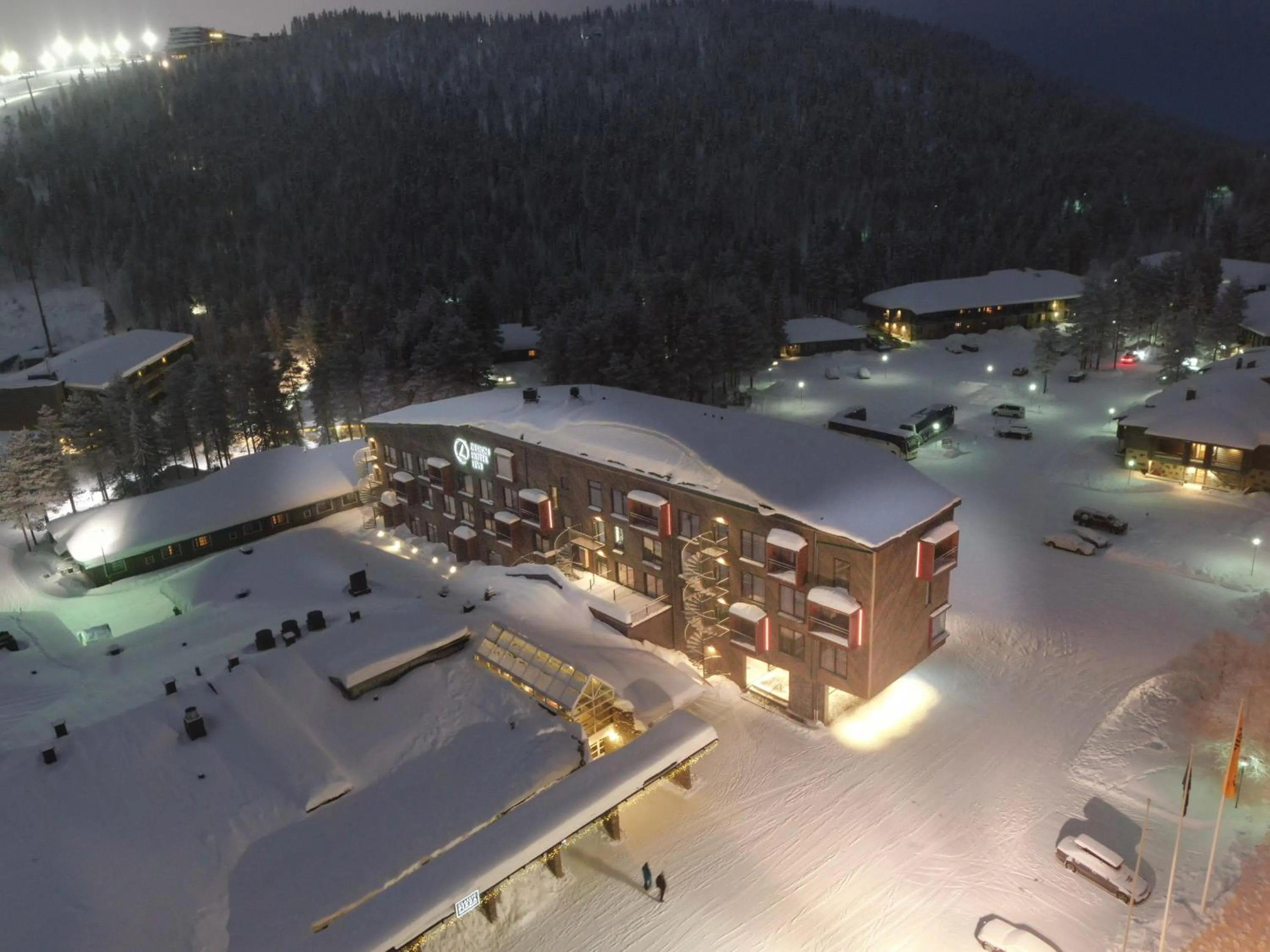 Bird's eye view in Levi Hotel Spa