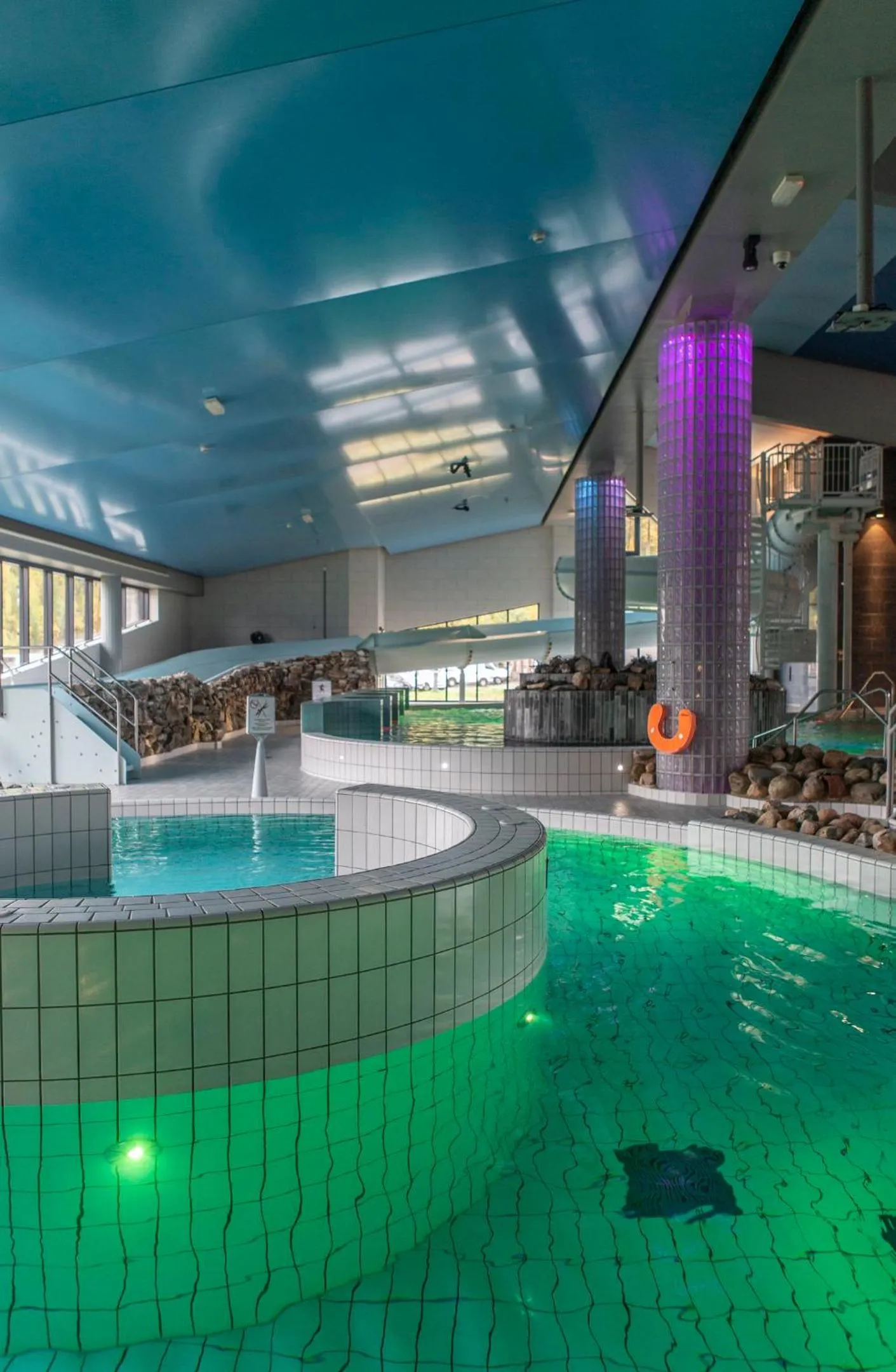 Aqua park in Levi Hotel Spa