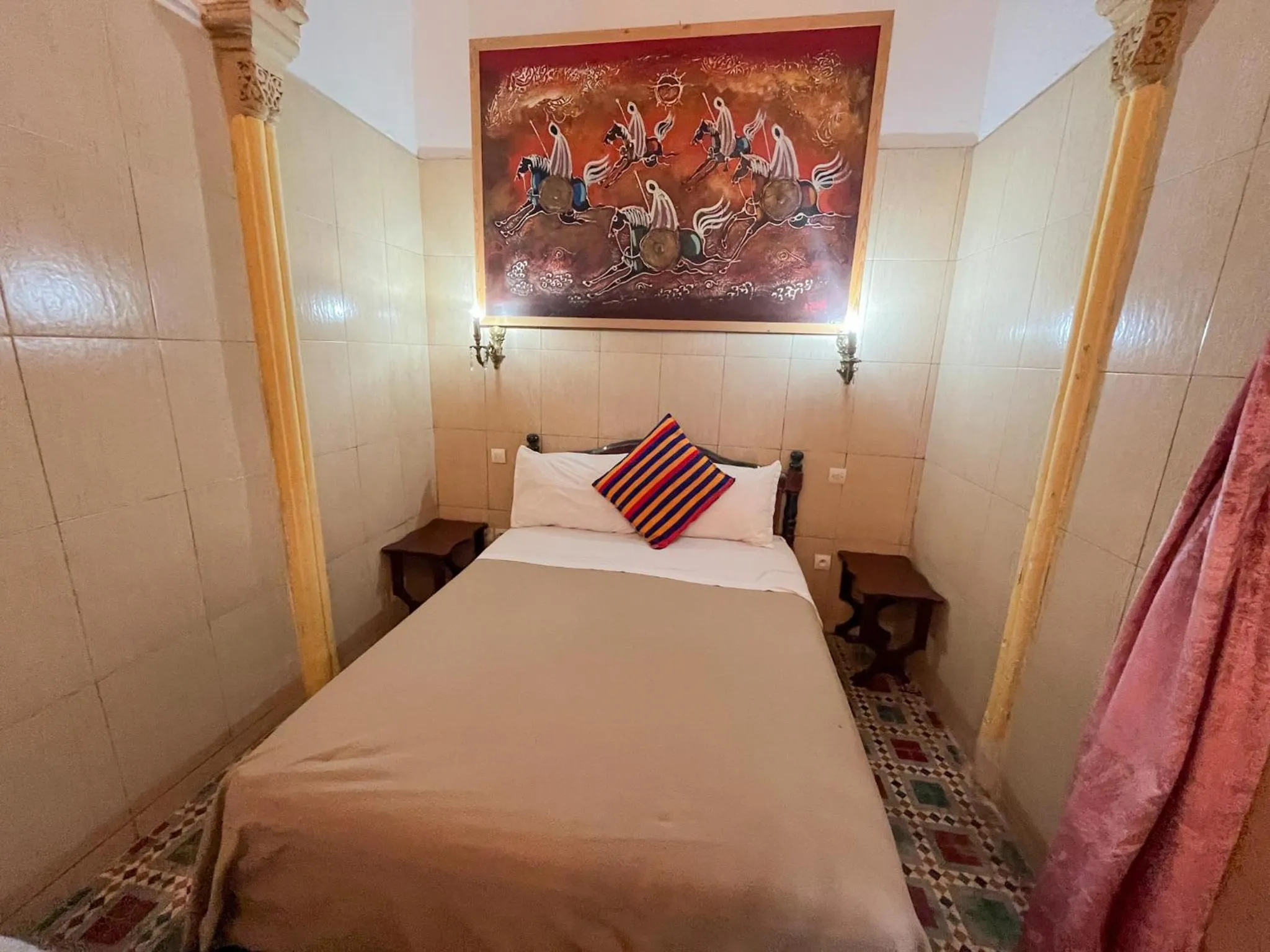 Bed in Riad Baddi
