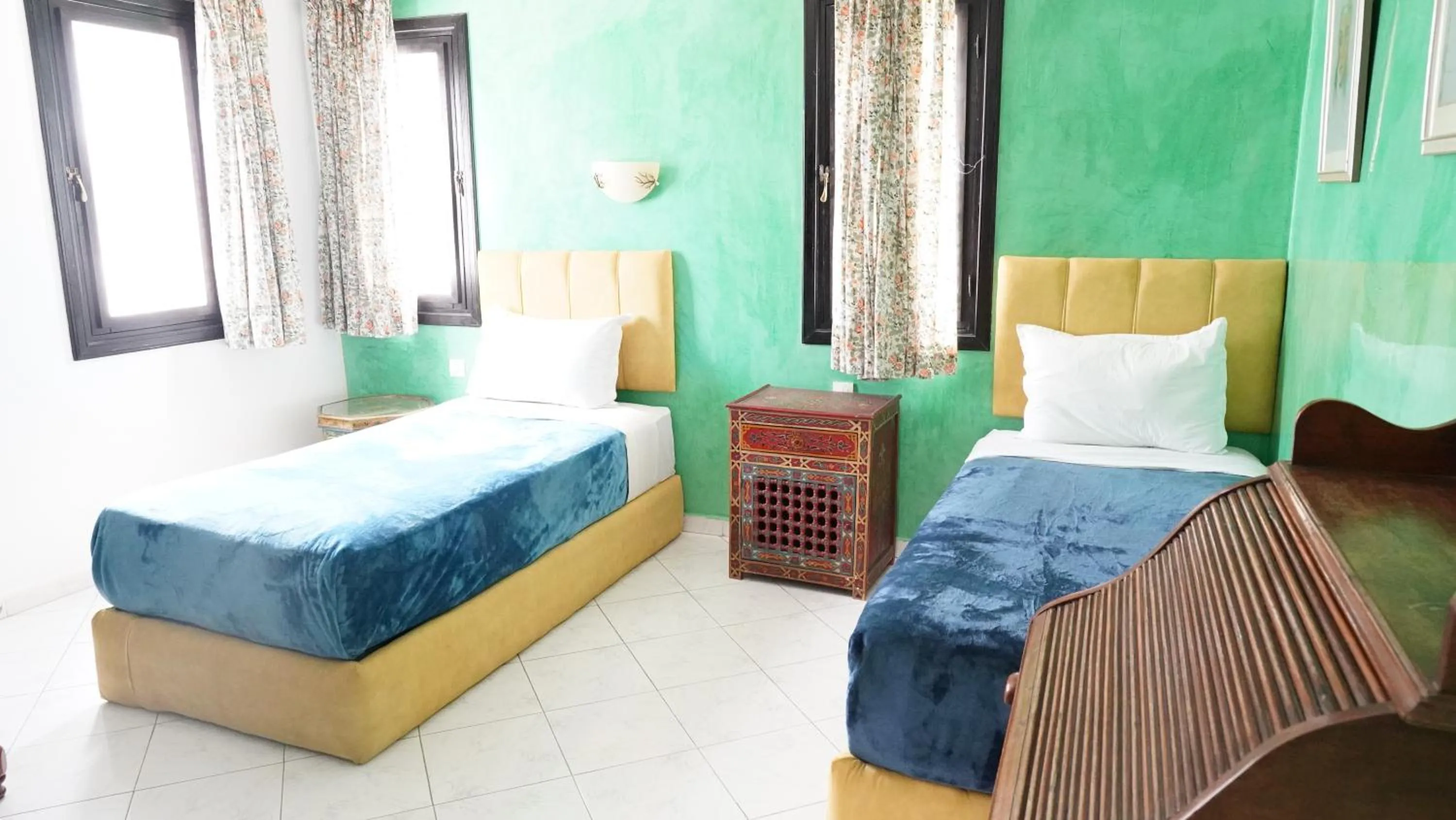 Bed in Riad Baddi