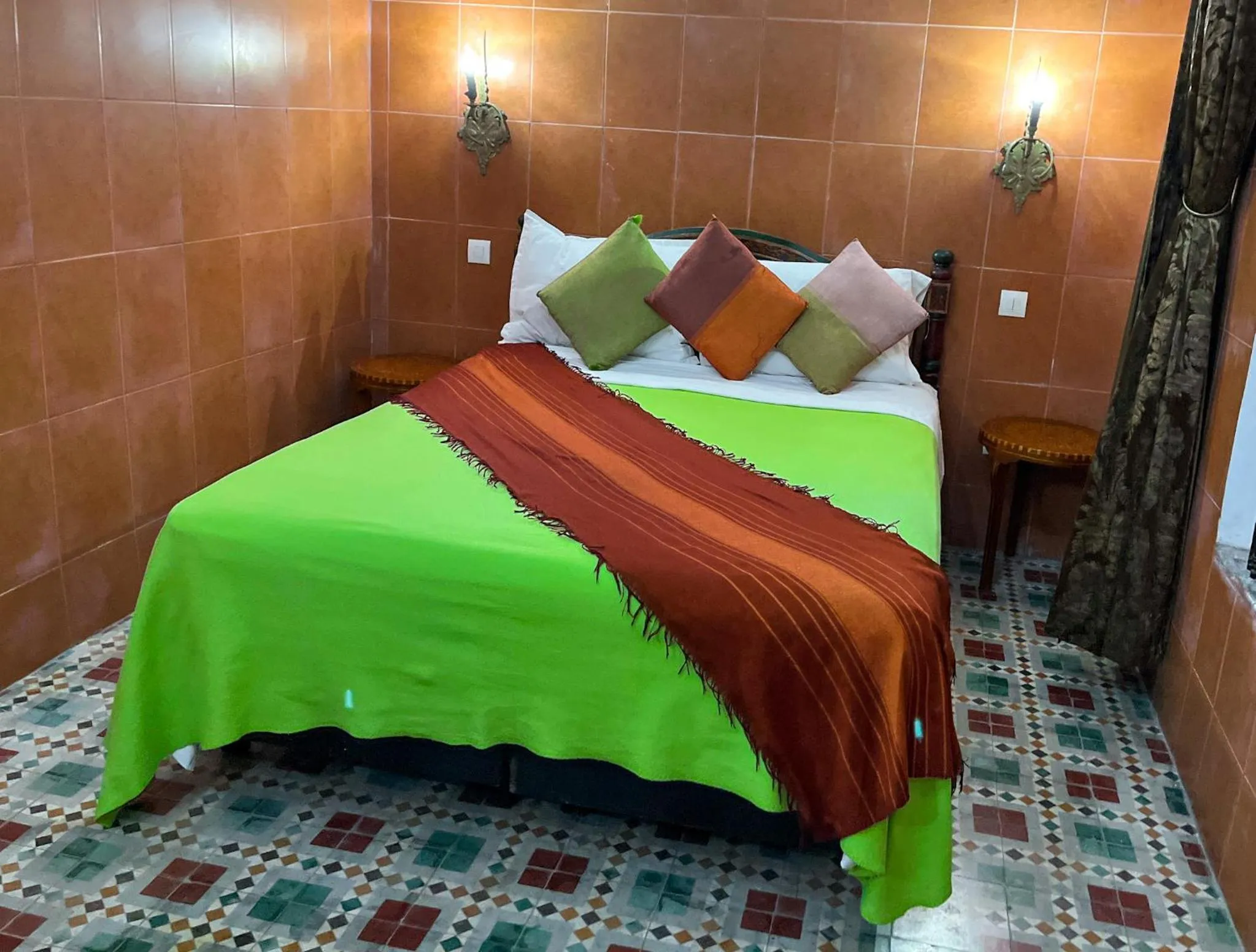 Bed in Riad Baddi