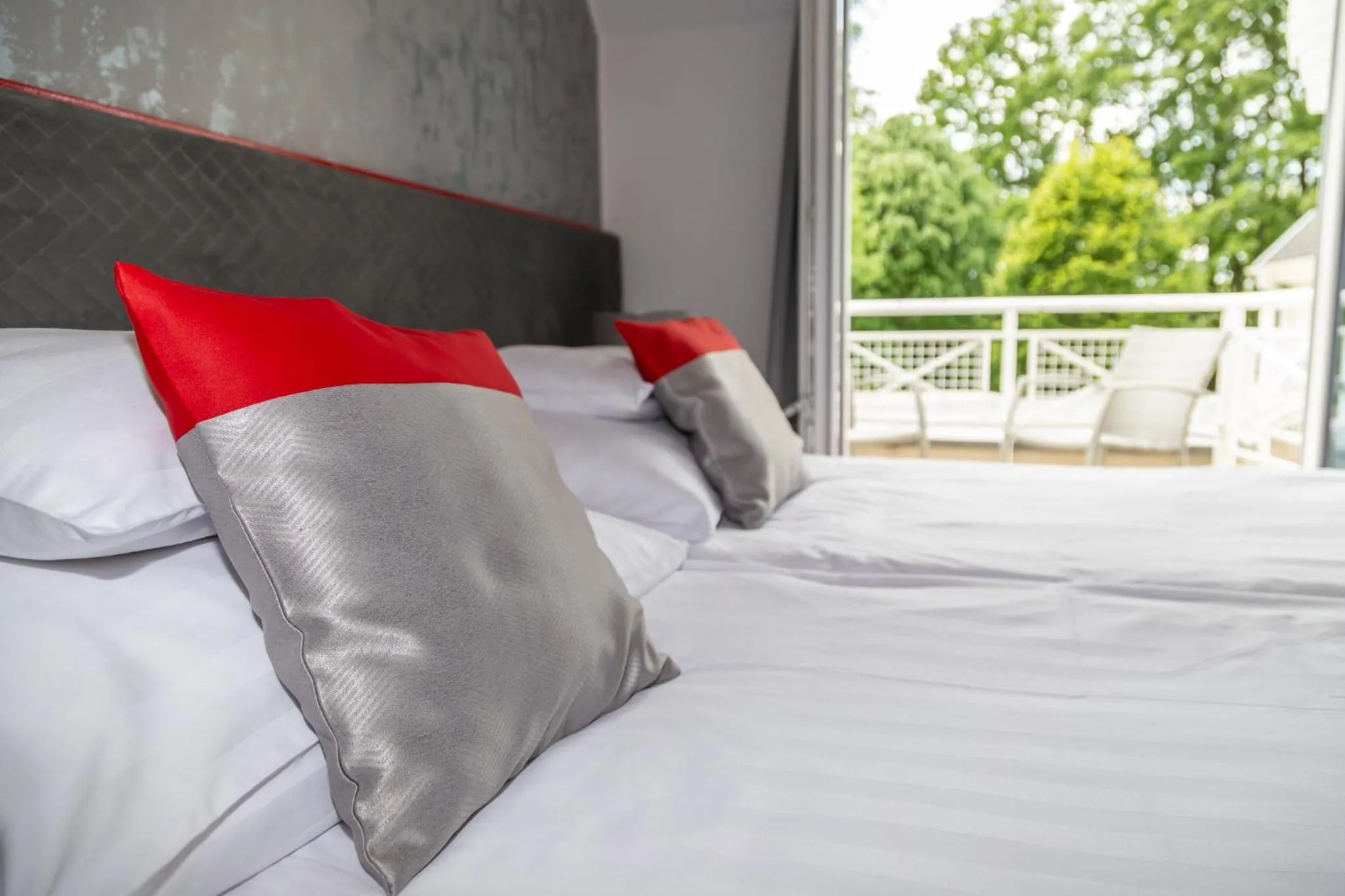 Bed in Liget Wellness és Konferencia Hotel