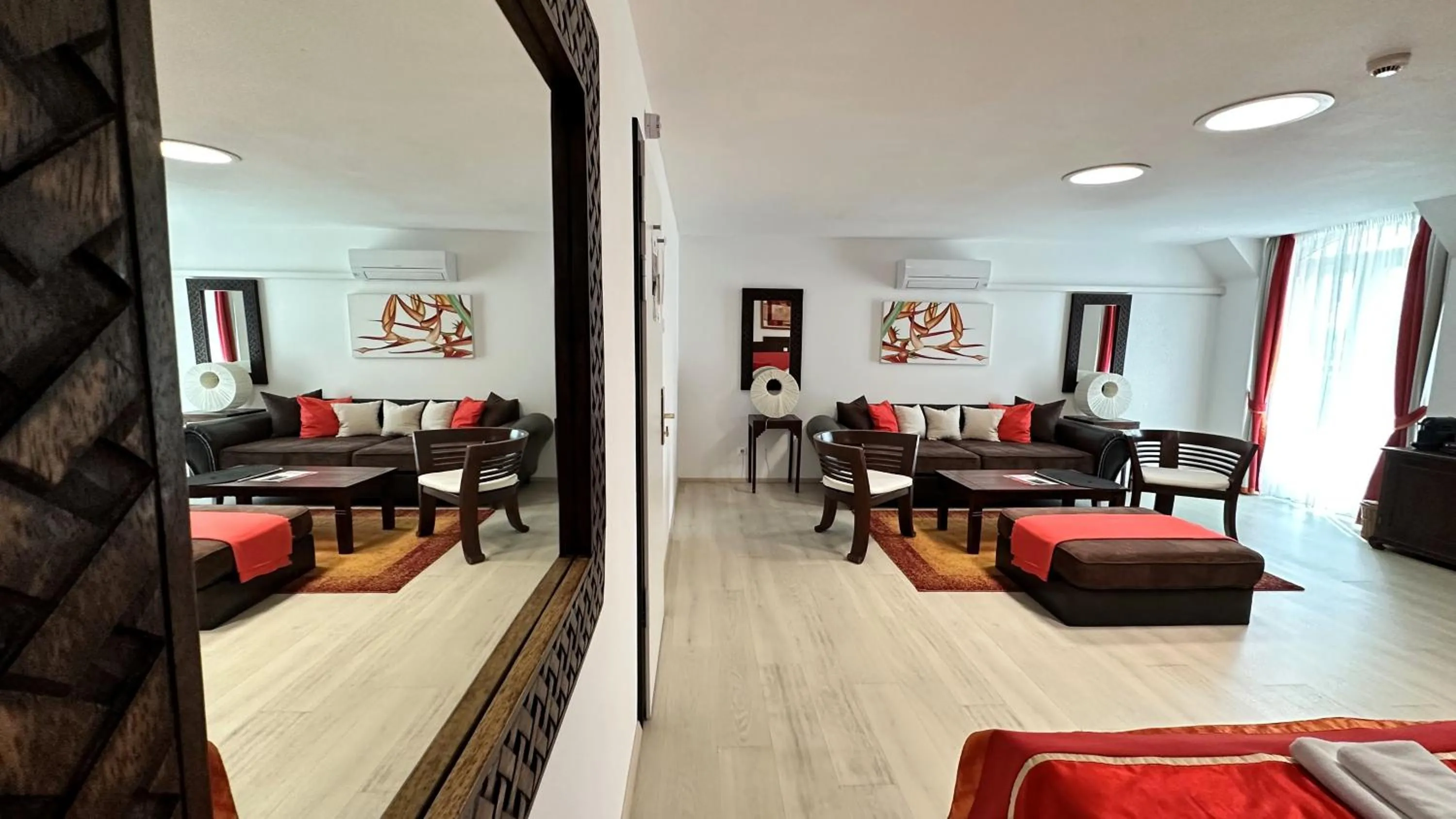 Bed in Liget Wellness és Konferencia Hotel