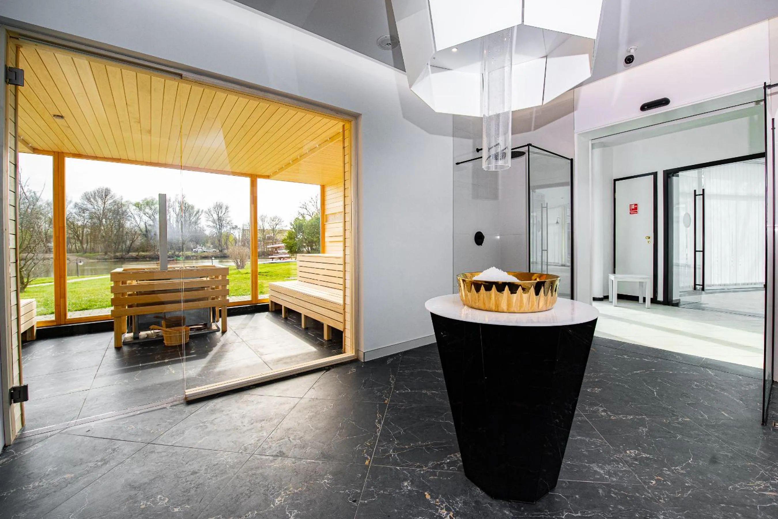 Sauna in Liget Wellness és Konferencia Hotel
