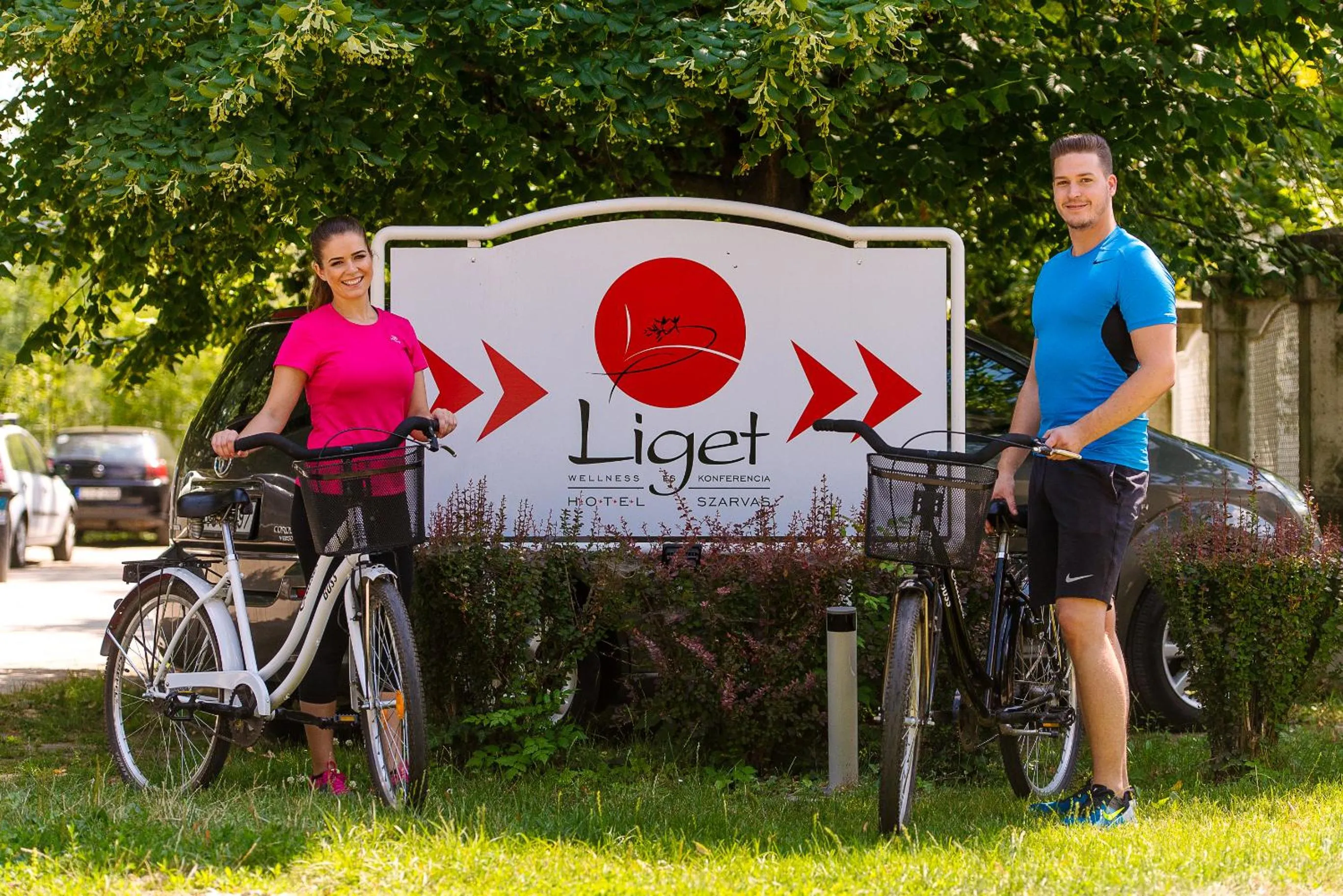 Cycling in Liget Wellness és Konferencia Hotel