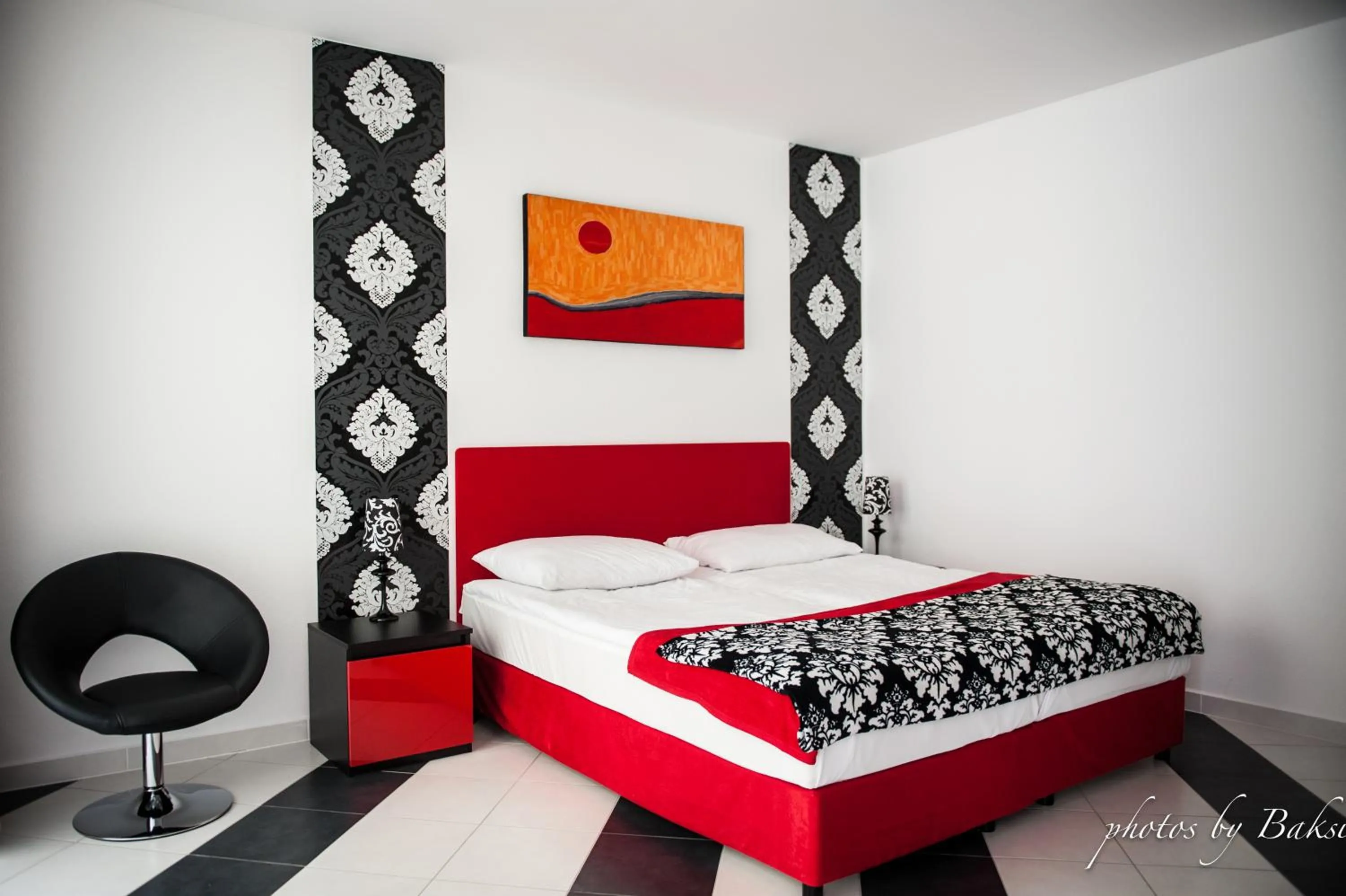 Bed in Liget Wellness és Konferencia Hotel
