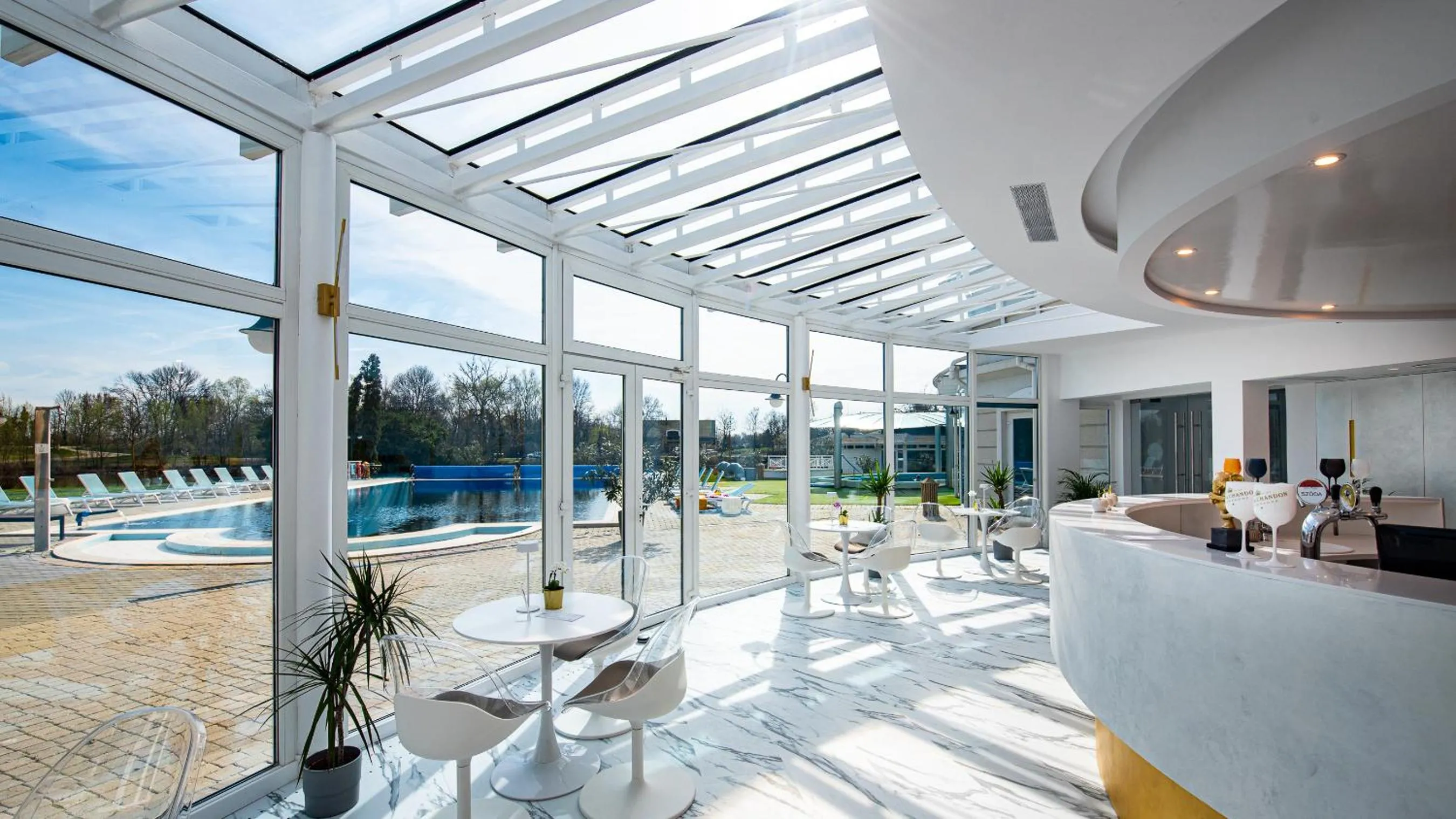 Spa and wellness centre/facilities in Liget Wellness és Konferencia Hotel