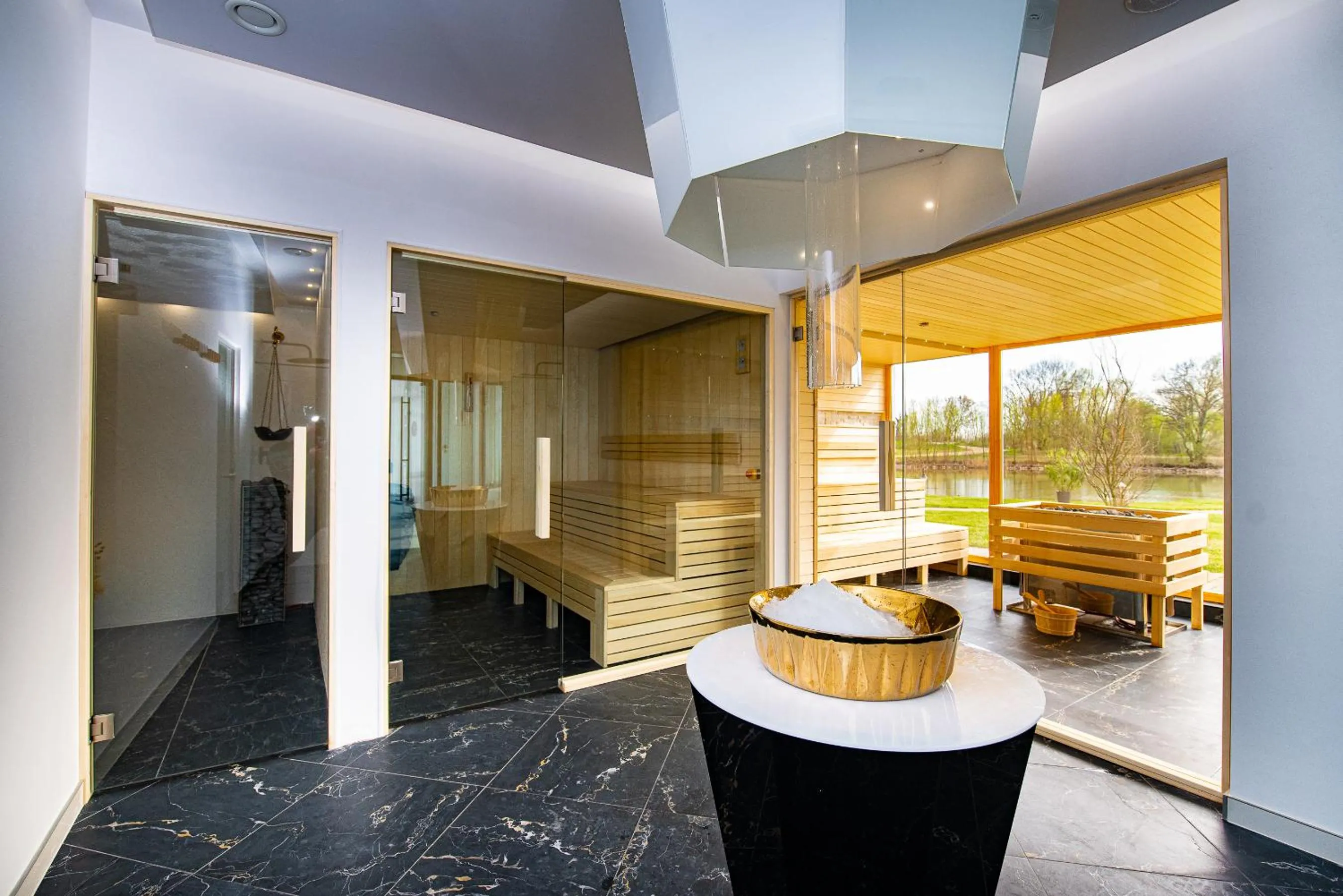 Sauna in Liget Wellness és Konferencia Hotel