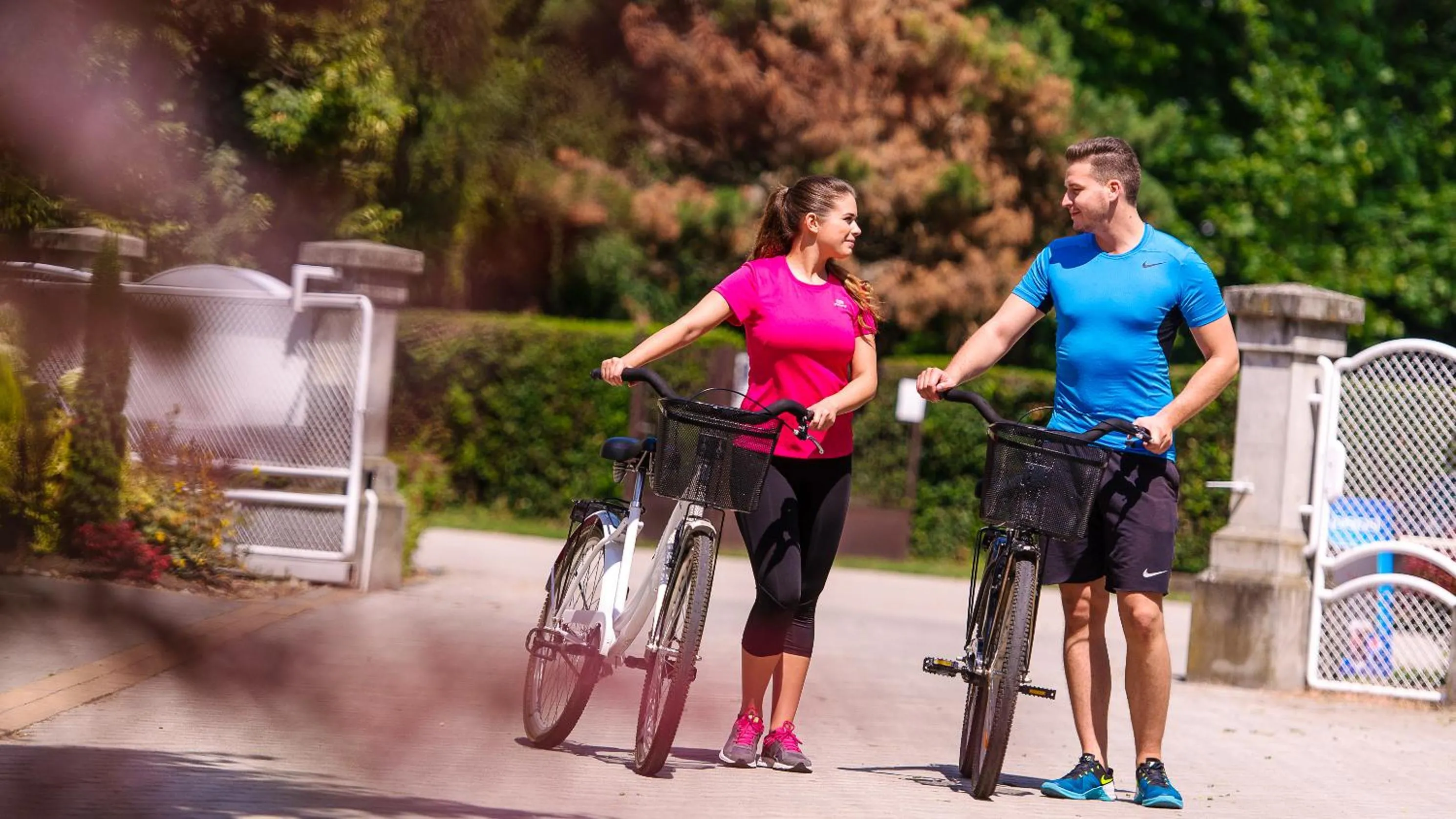 Cycling in Liget Wellness és Konferencia Hotel