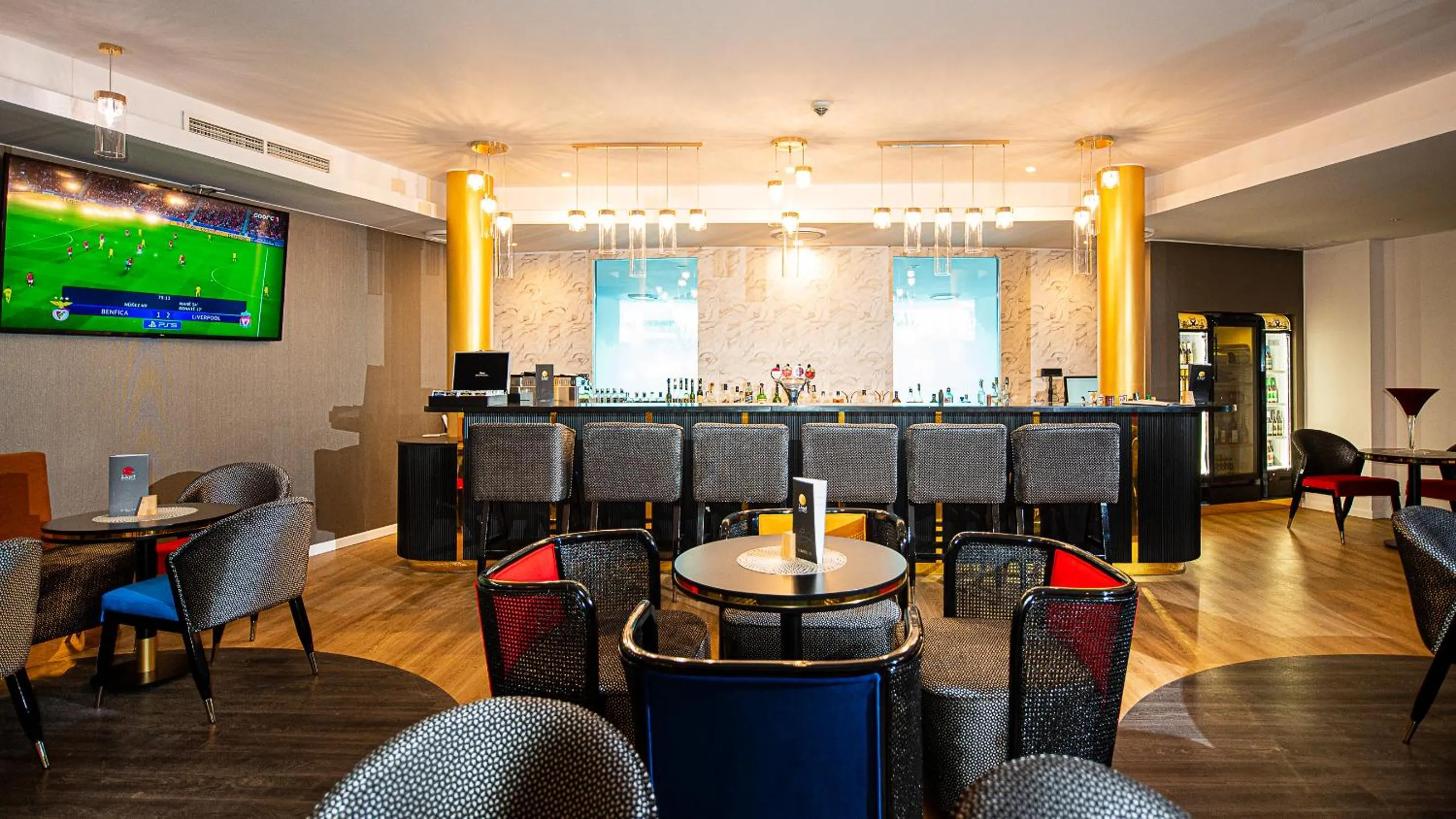 Lounge or bar in Liget Wellness és Konferencia Hotel