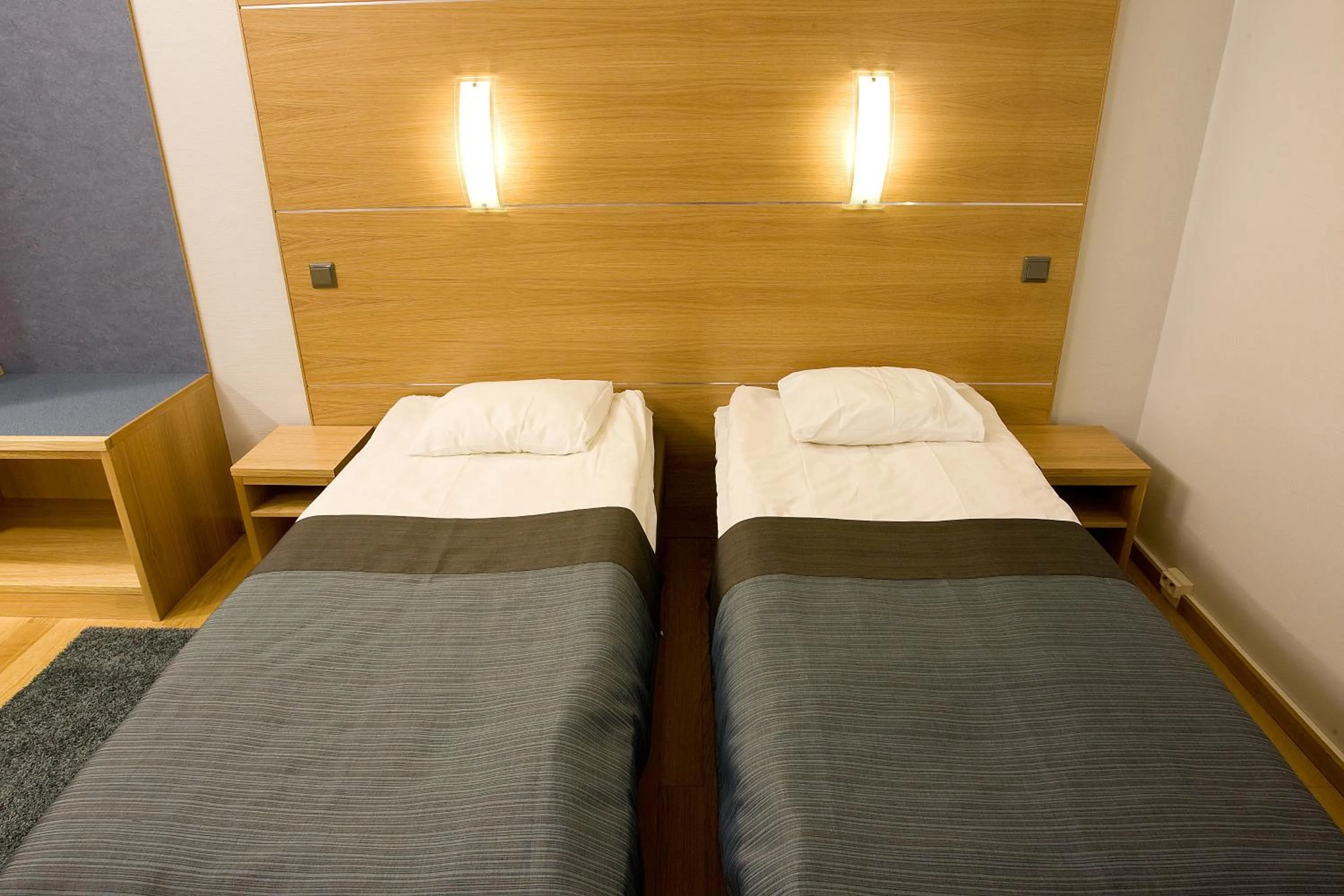 Bed in Rokua Health & Spa