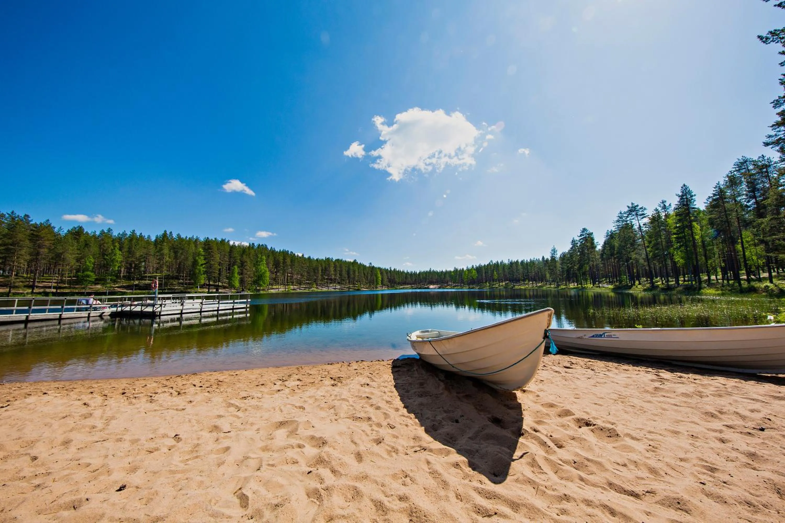 Beach in Rokua Health & Spa