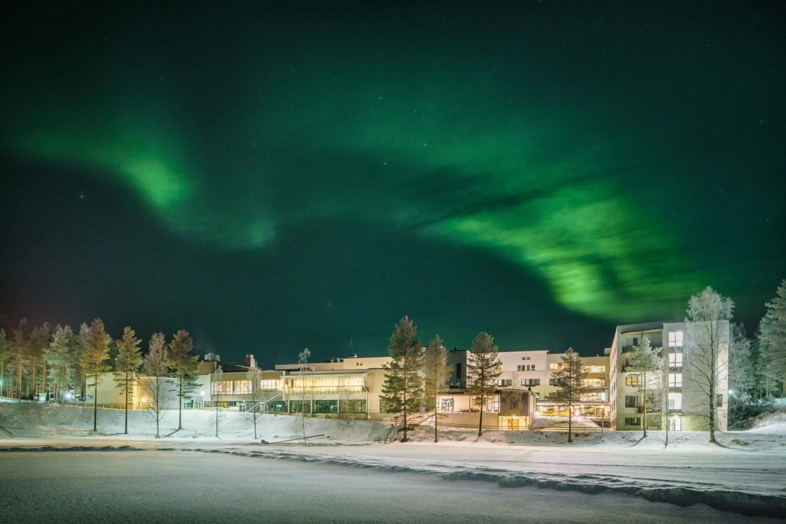 Facade/entrance in Rokua Health & Spa