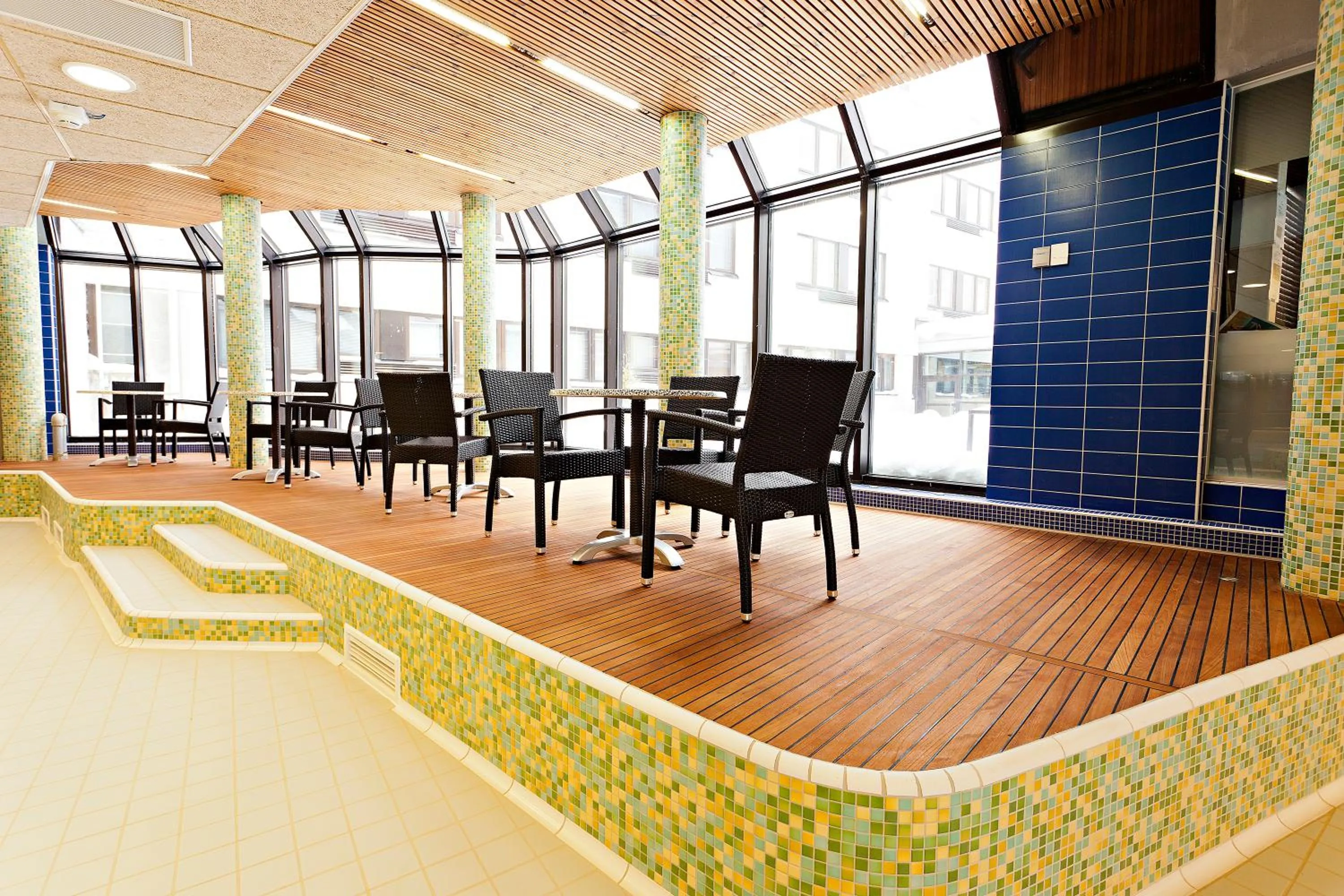 Patio in Rokua Health & Spa