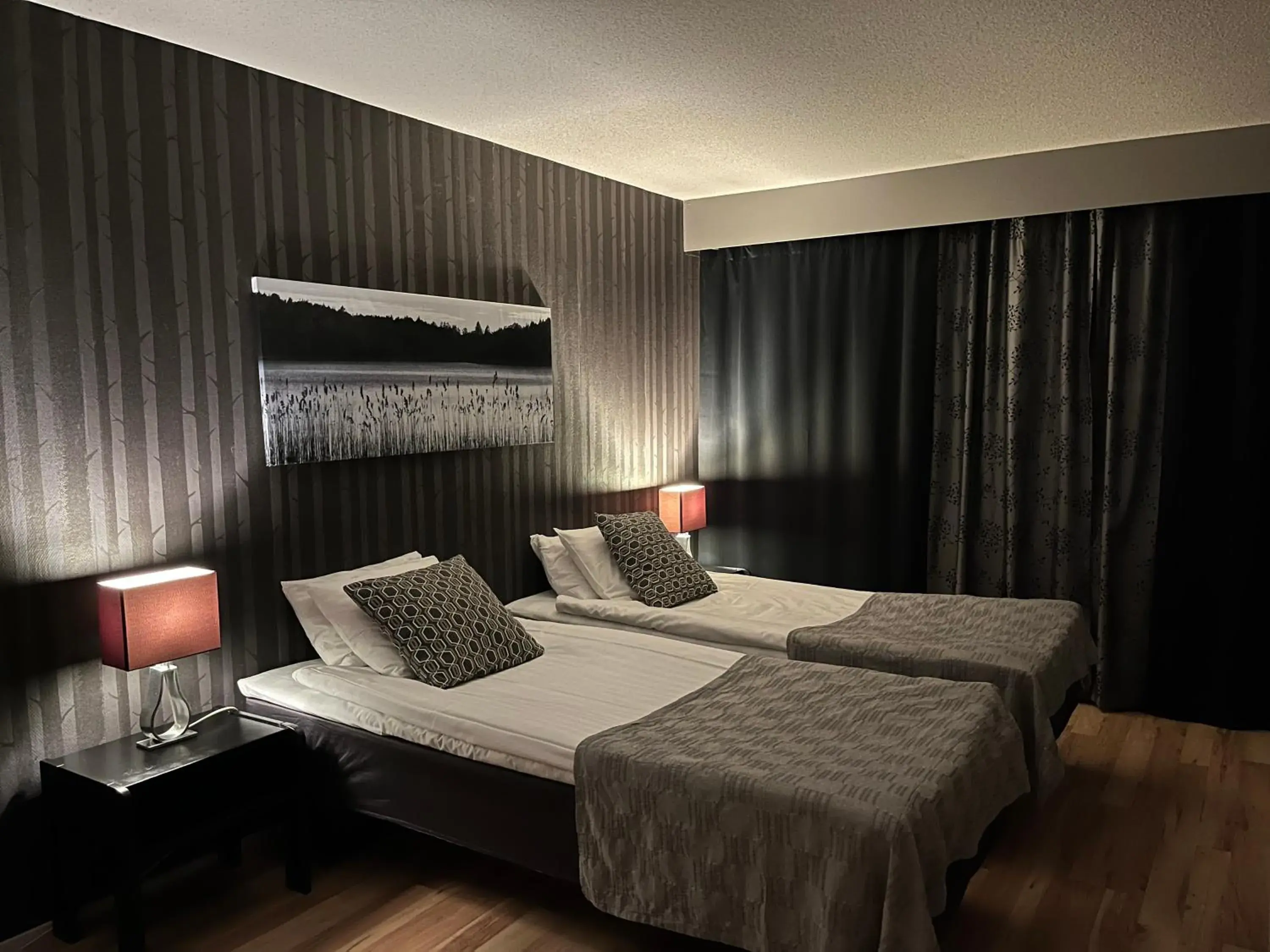 Twin Room - single occupancy in Hotel Yöpuu Twin Room - single occupancy in Hotel Yöpuu