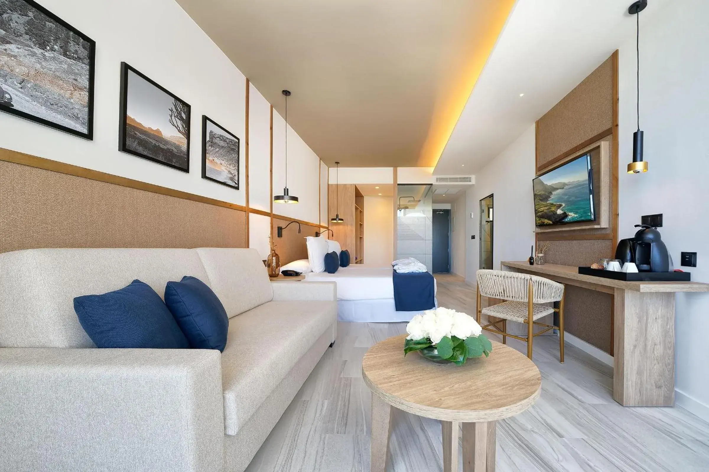 Photo of the whole room in H10 Costa Mogán - Adults Only Photo of the whole room in H10 Costa Mogán - Adults Only