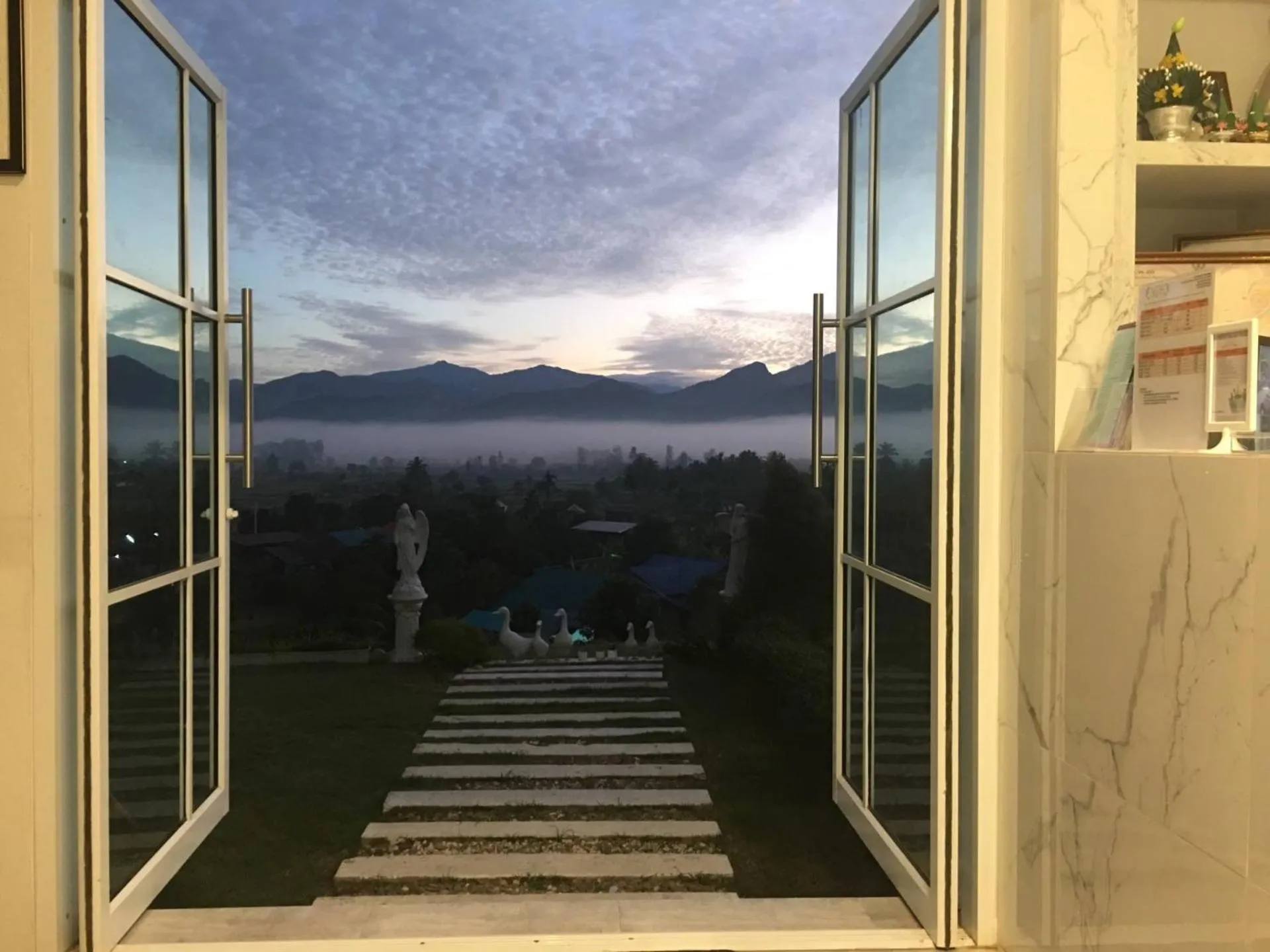 Mountain view in Pua De View Boutique Resort