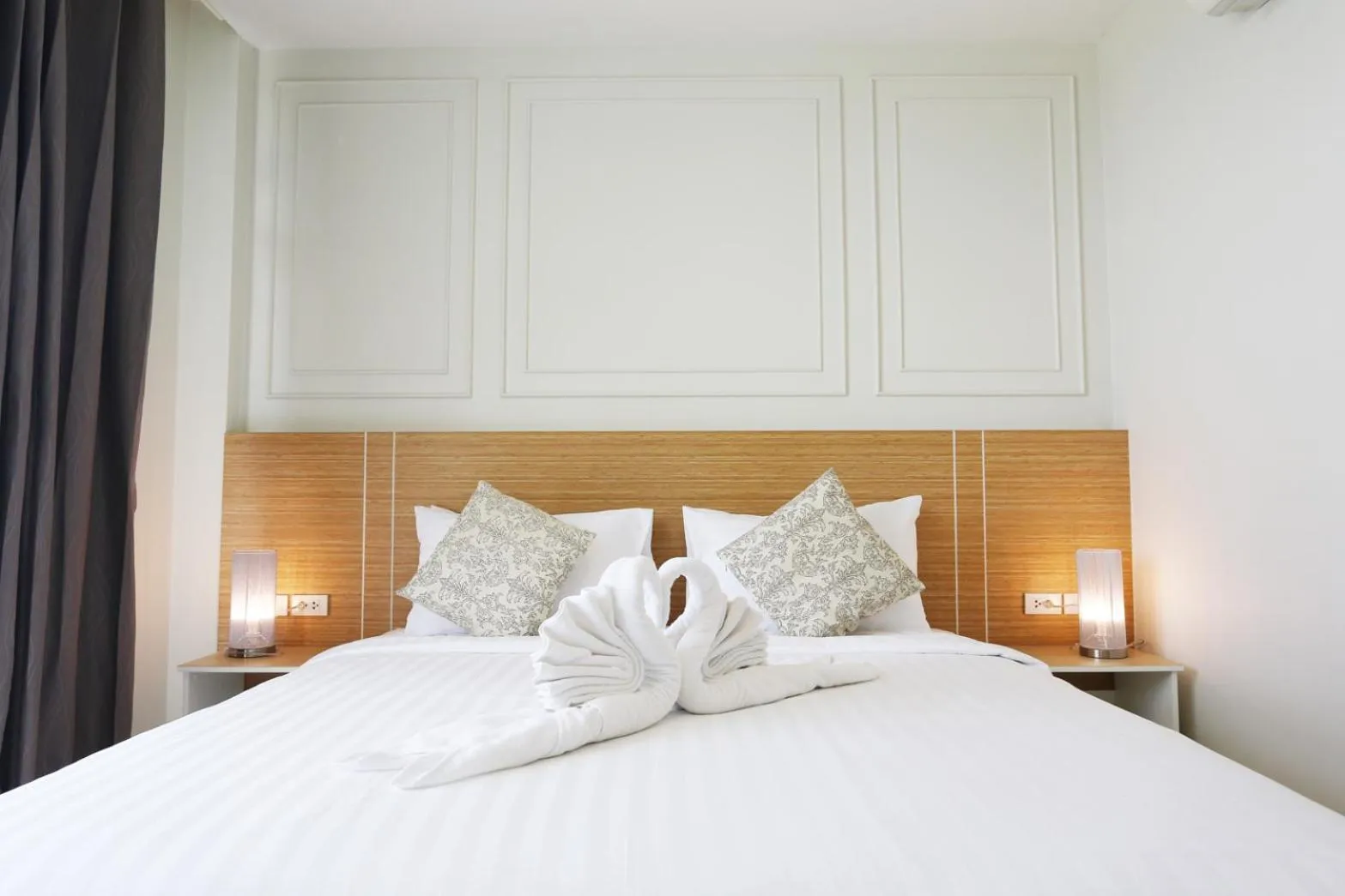 Bed in Pua De View Boutique Resort