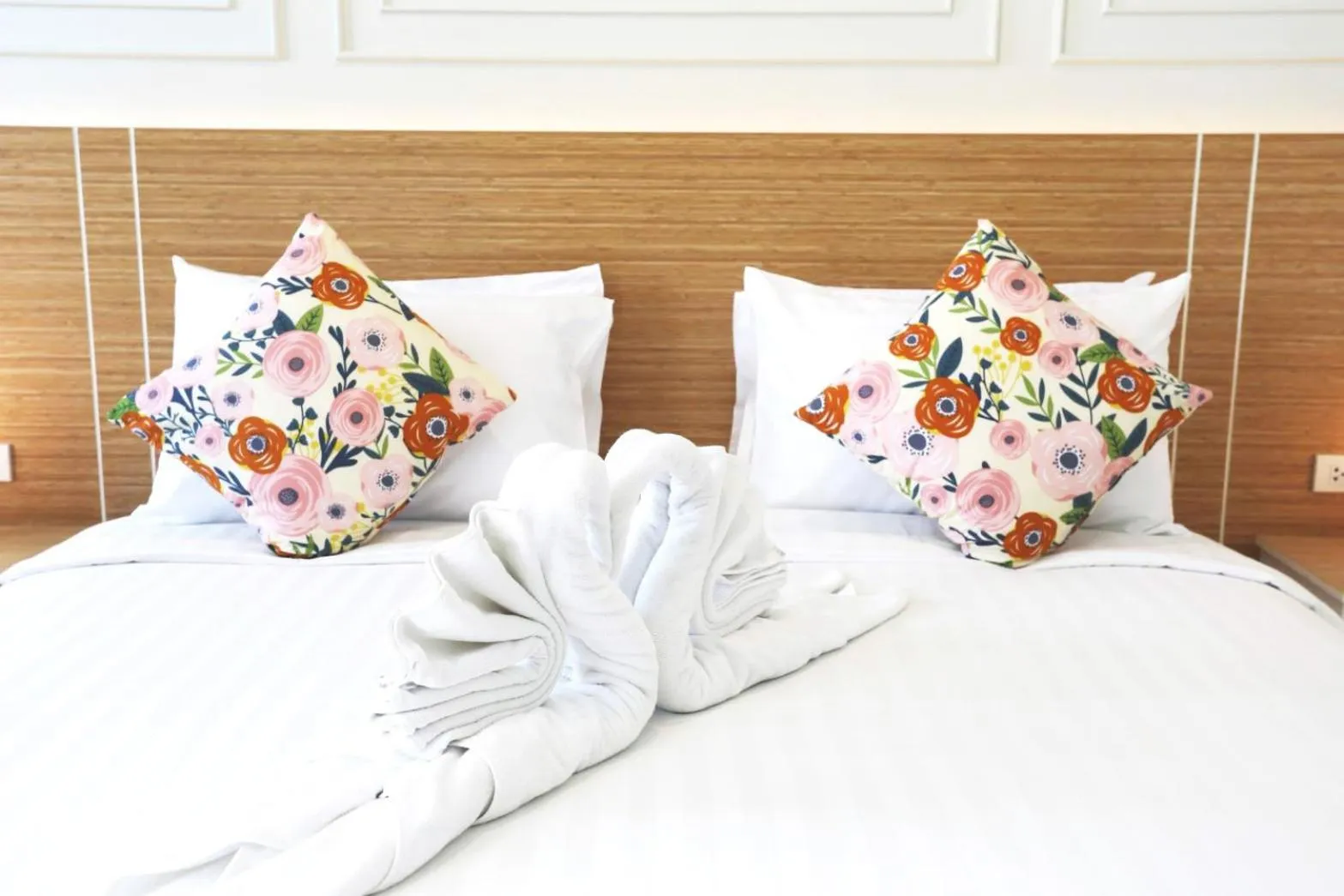 Bed in Pua De View Boutique Resort