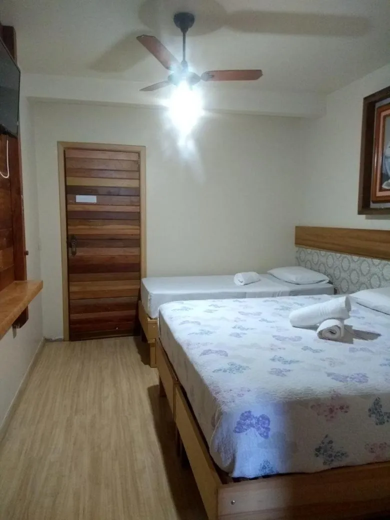 Bedroom, Bed in Pousada Sonho Meu Foz