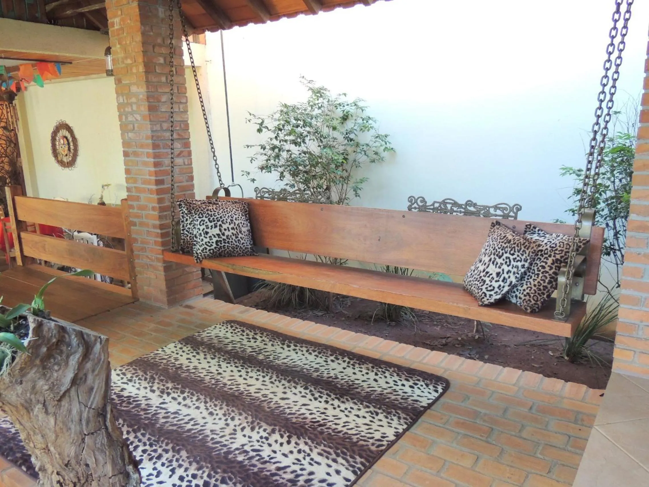 Communal lounge/ TV room in Pousada Sonho Meu Foz