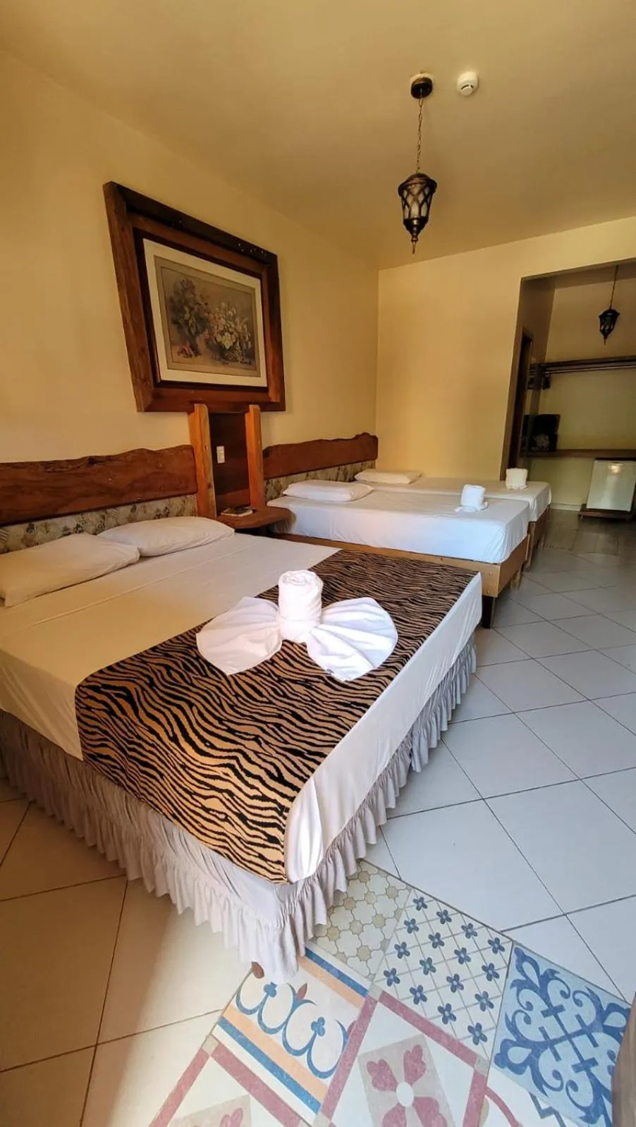 Bed in Pousada Sonho Meu Foz