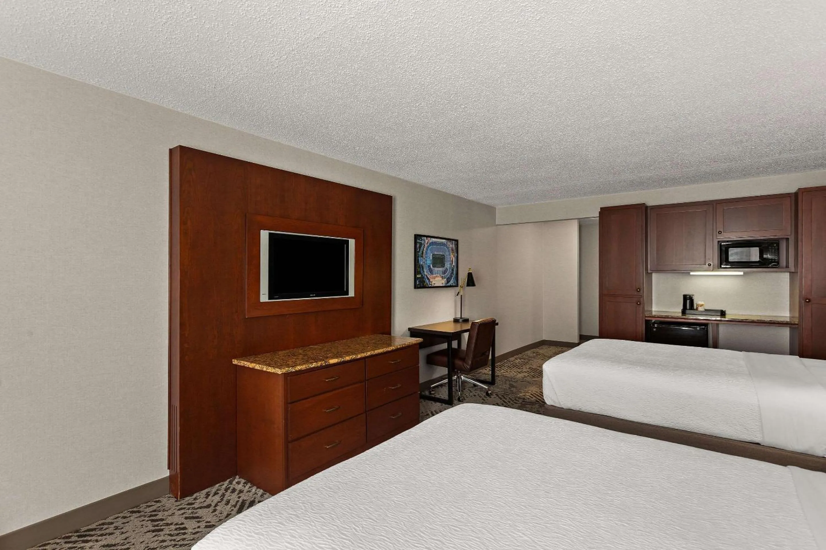 Bedroom, Bed in Wingate by Wyndham South Bend - Notre Dame