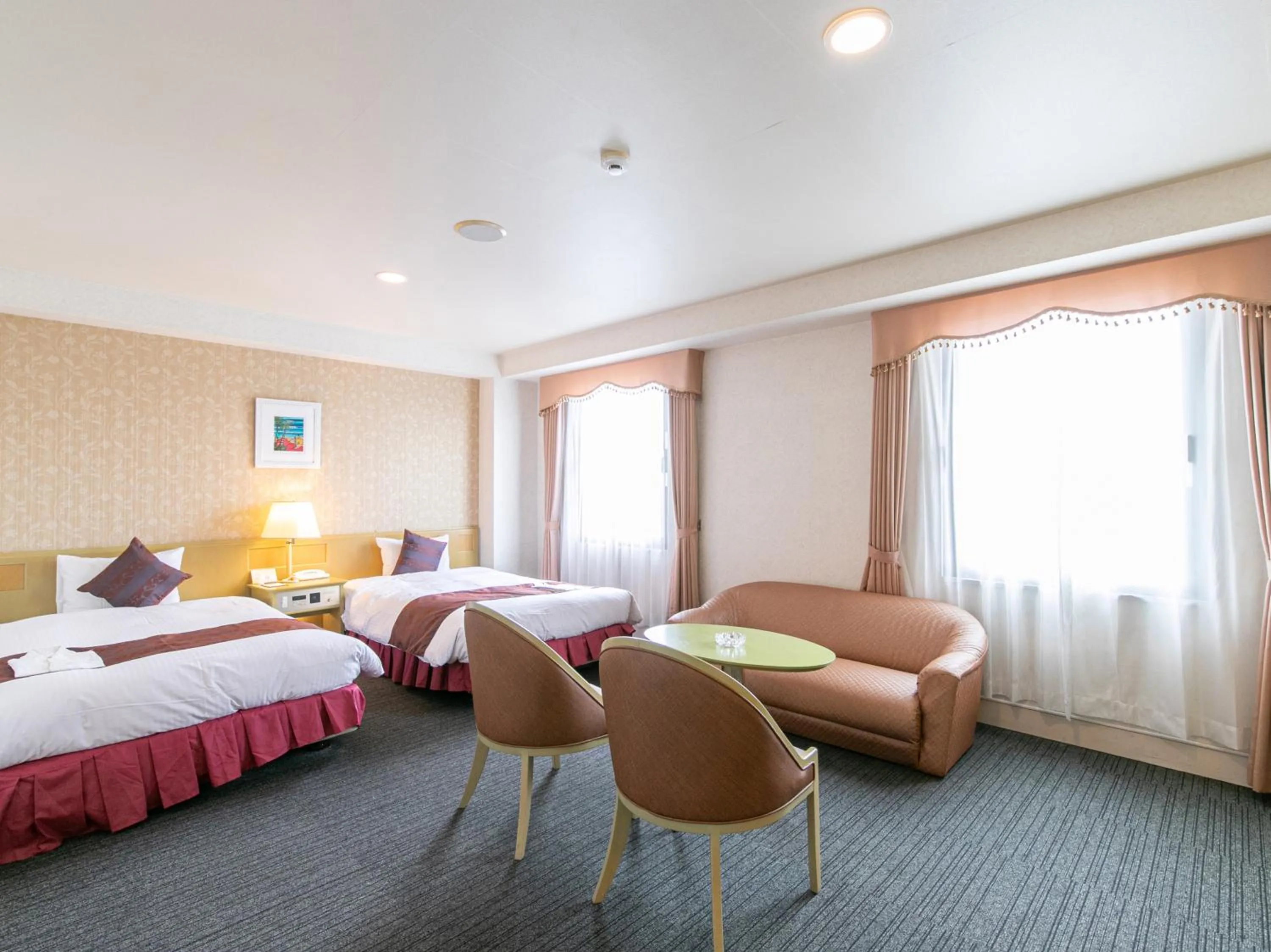 Bed in Hotel Verfort Hyuga