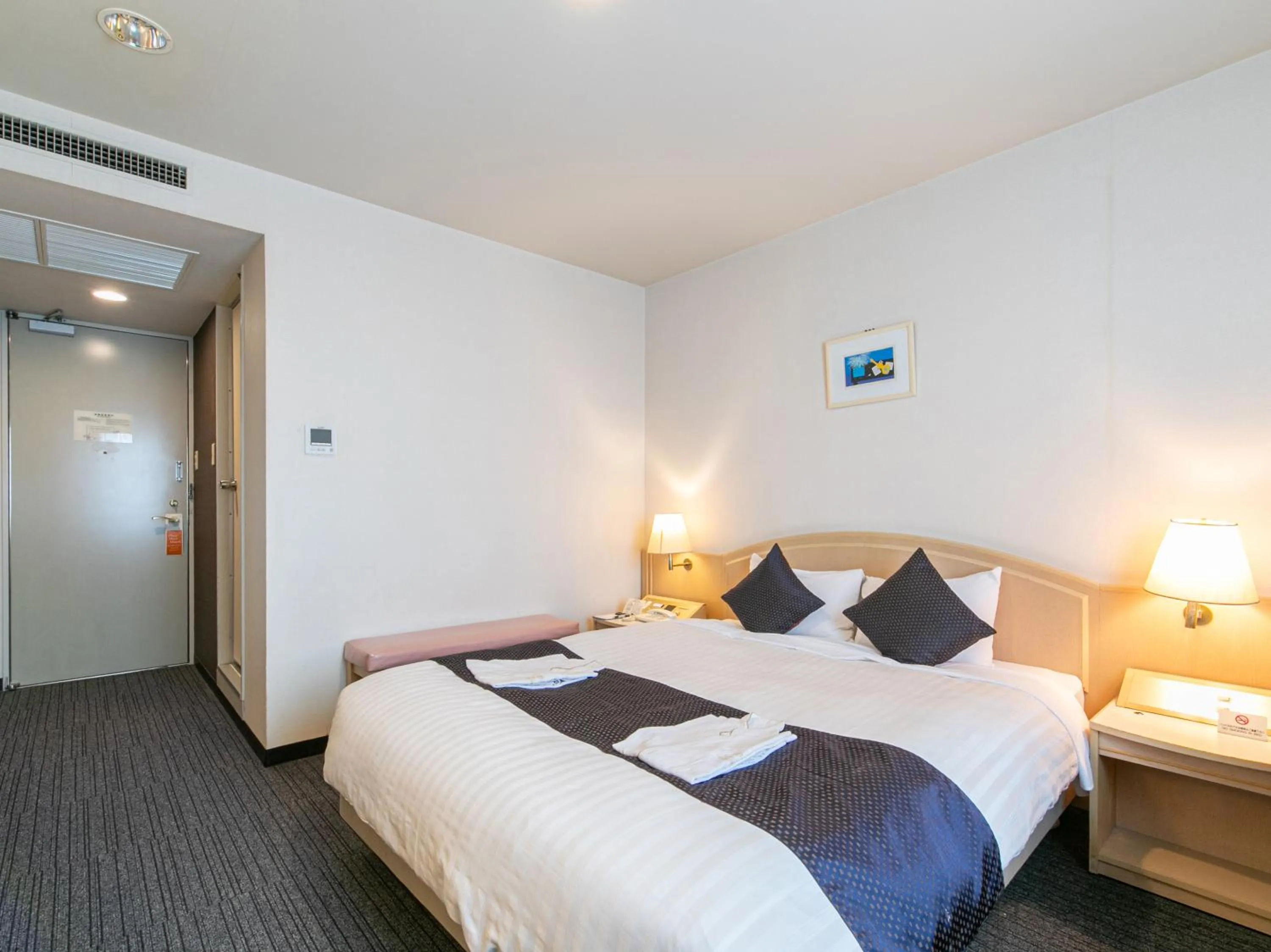 Bed in Hotel Verfort Hyuga