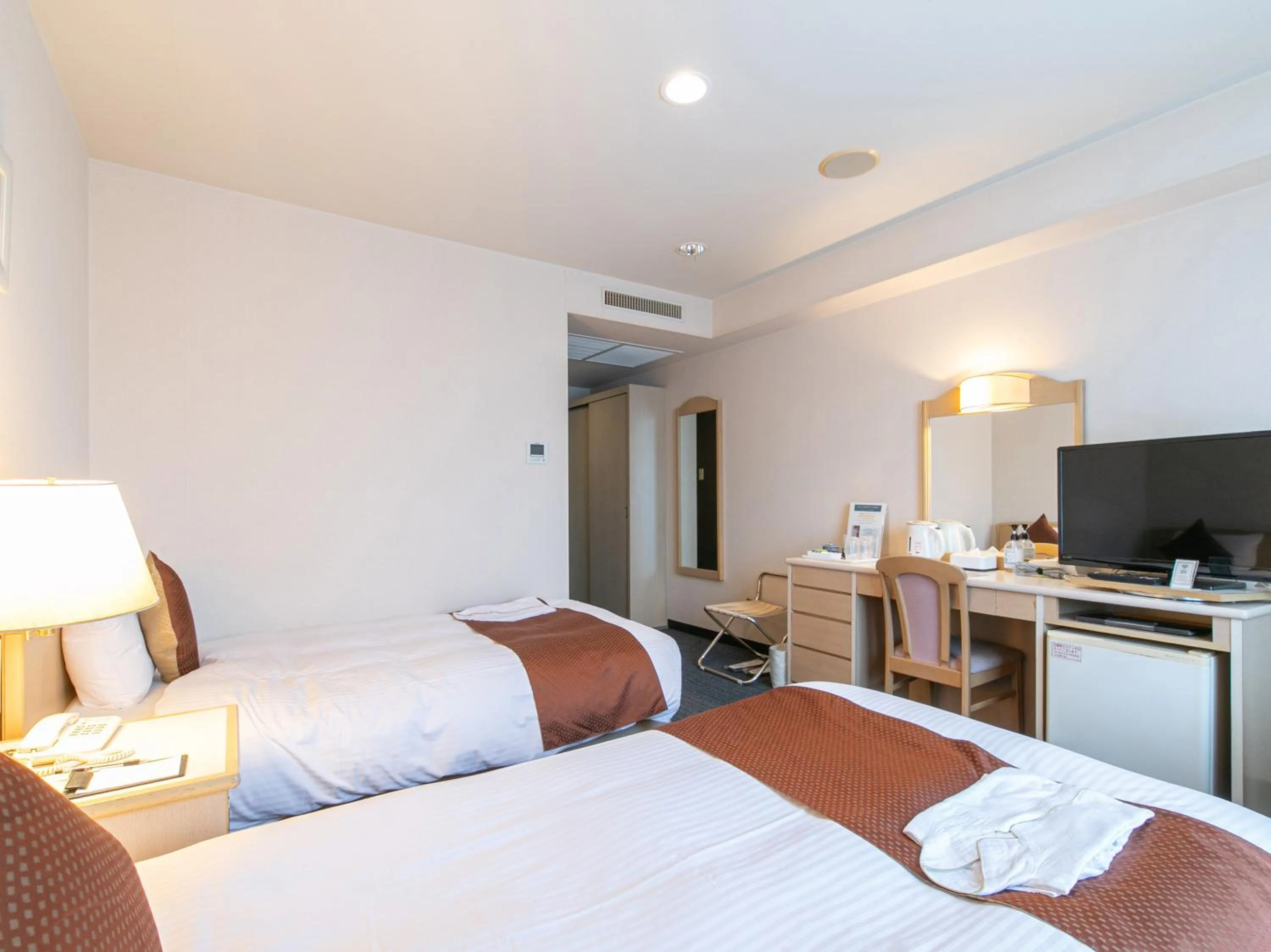 Bed in Hotel Verfort Hyuga