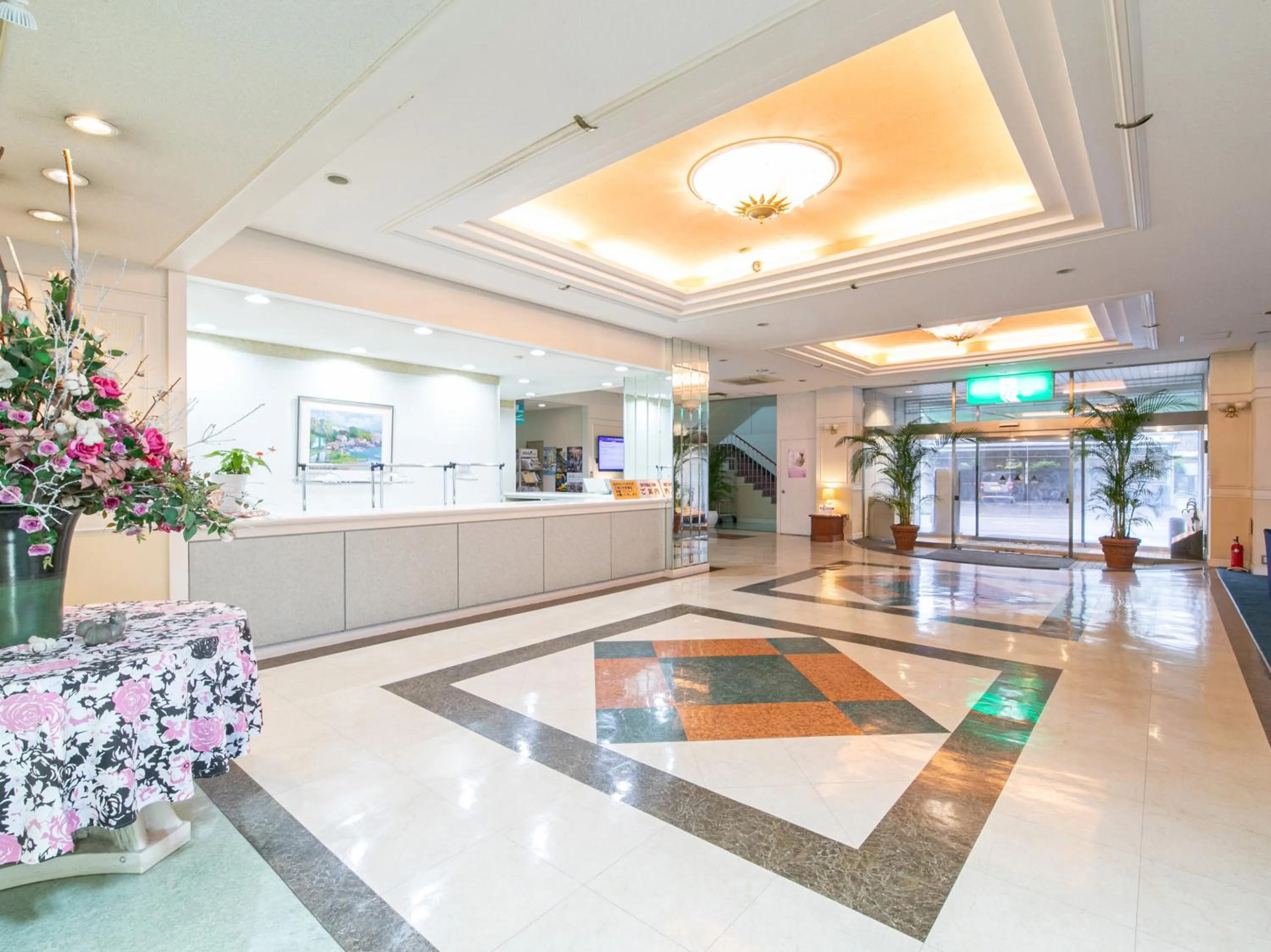 Lobby or reception in Hotel Verfort Hyuga