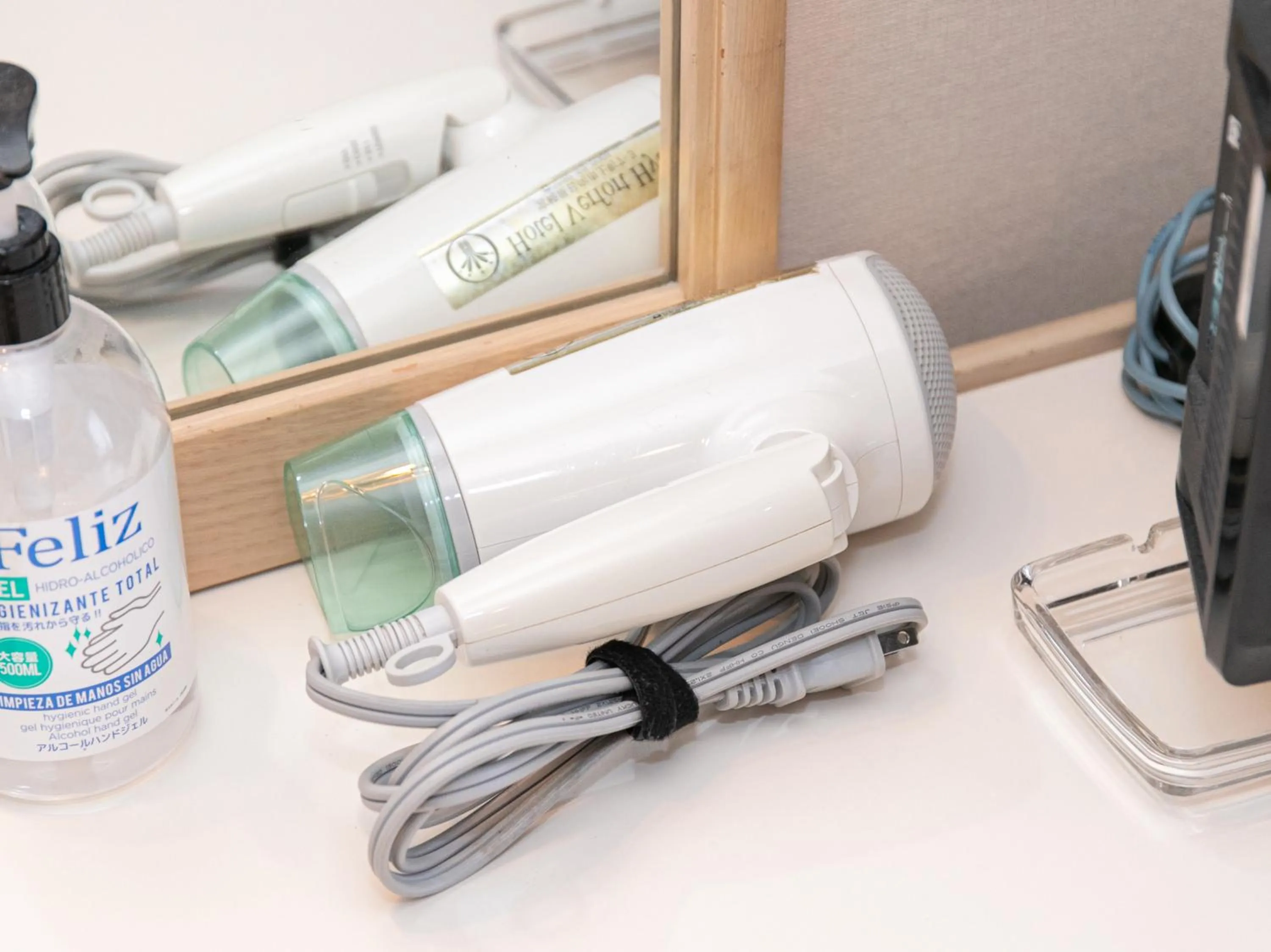 hair dryier in Hotel Verfort Hyuga