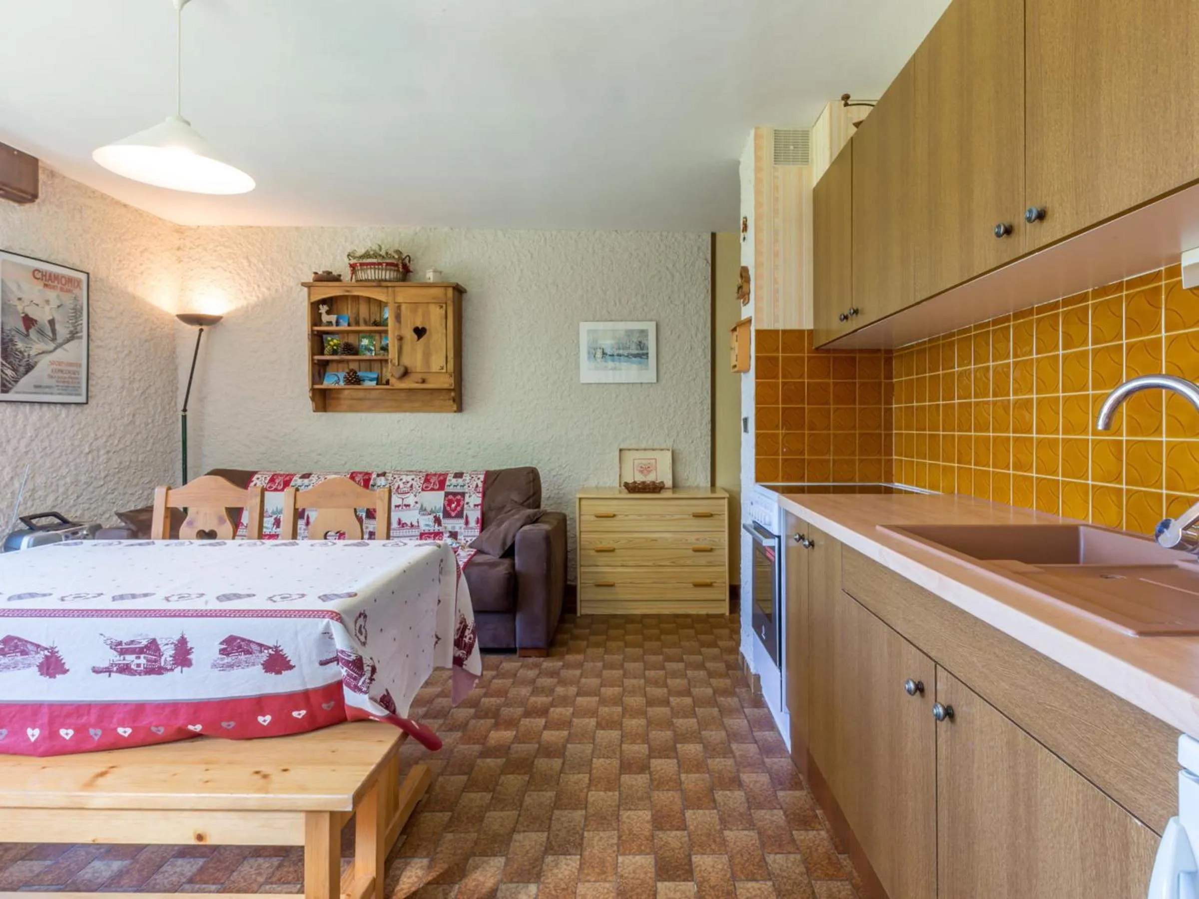 Studio sur pistes ski nordique, animaux admis - FR-1-304-120