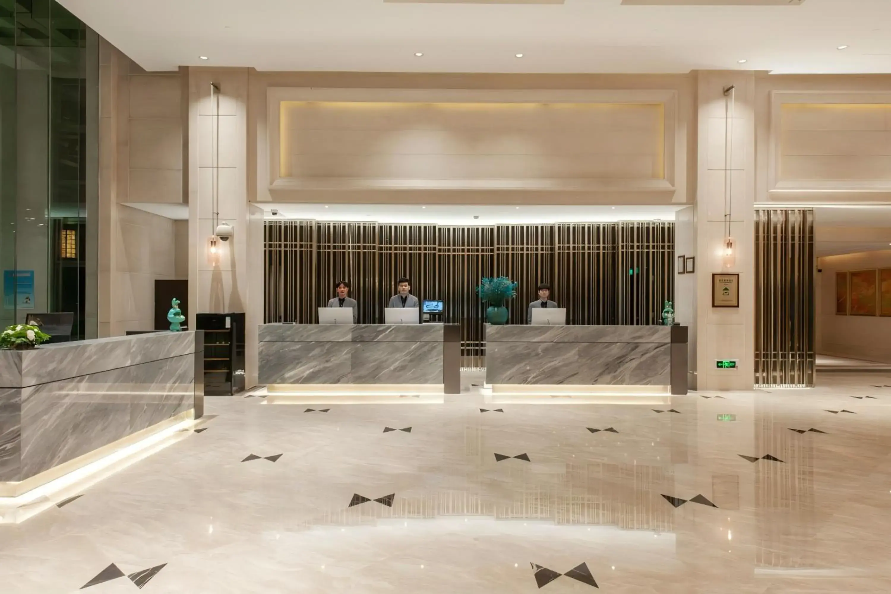 Lobby or reception in Shanghai Baixia Pagoda Hotel Lobby or reception in Shanghai Baixia Pagoda Hotel