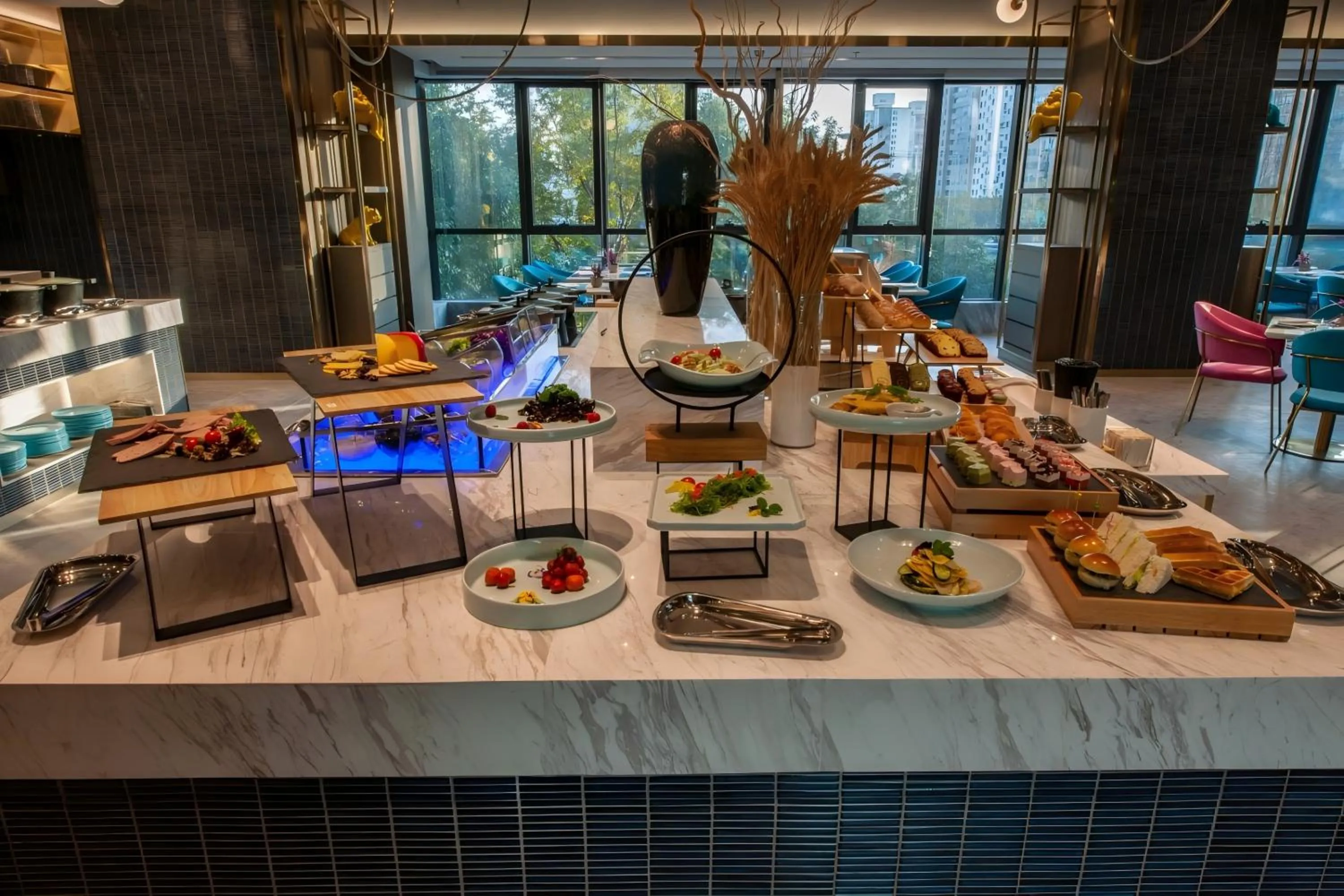 Breakfast in Shanghai Baixia Pagoda Hotel