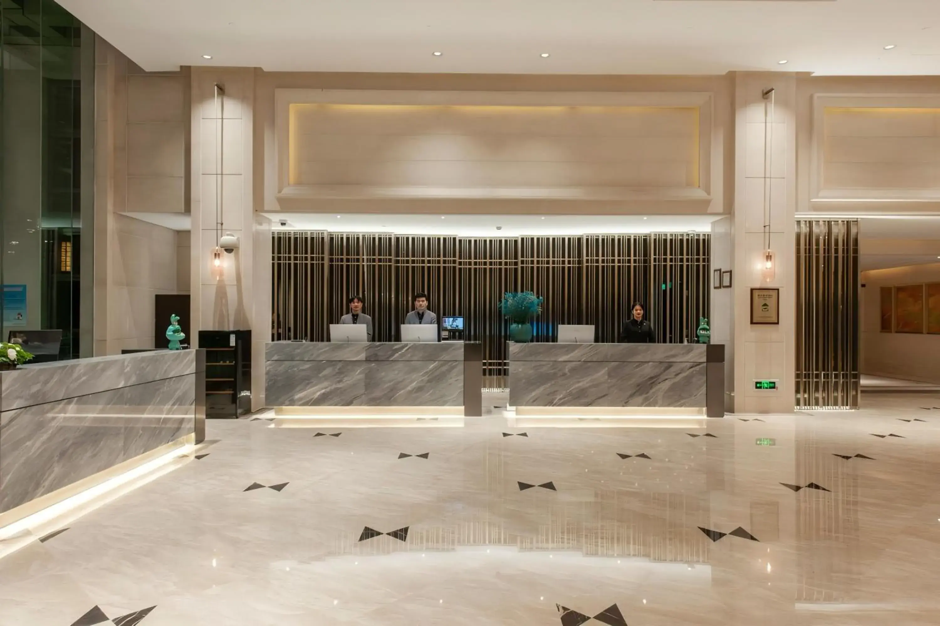 Lobby or reception in Shanghai Baixia Pagoda Hotel Lobby or reception in Shanghai Baixia Pagoda Hotel