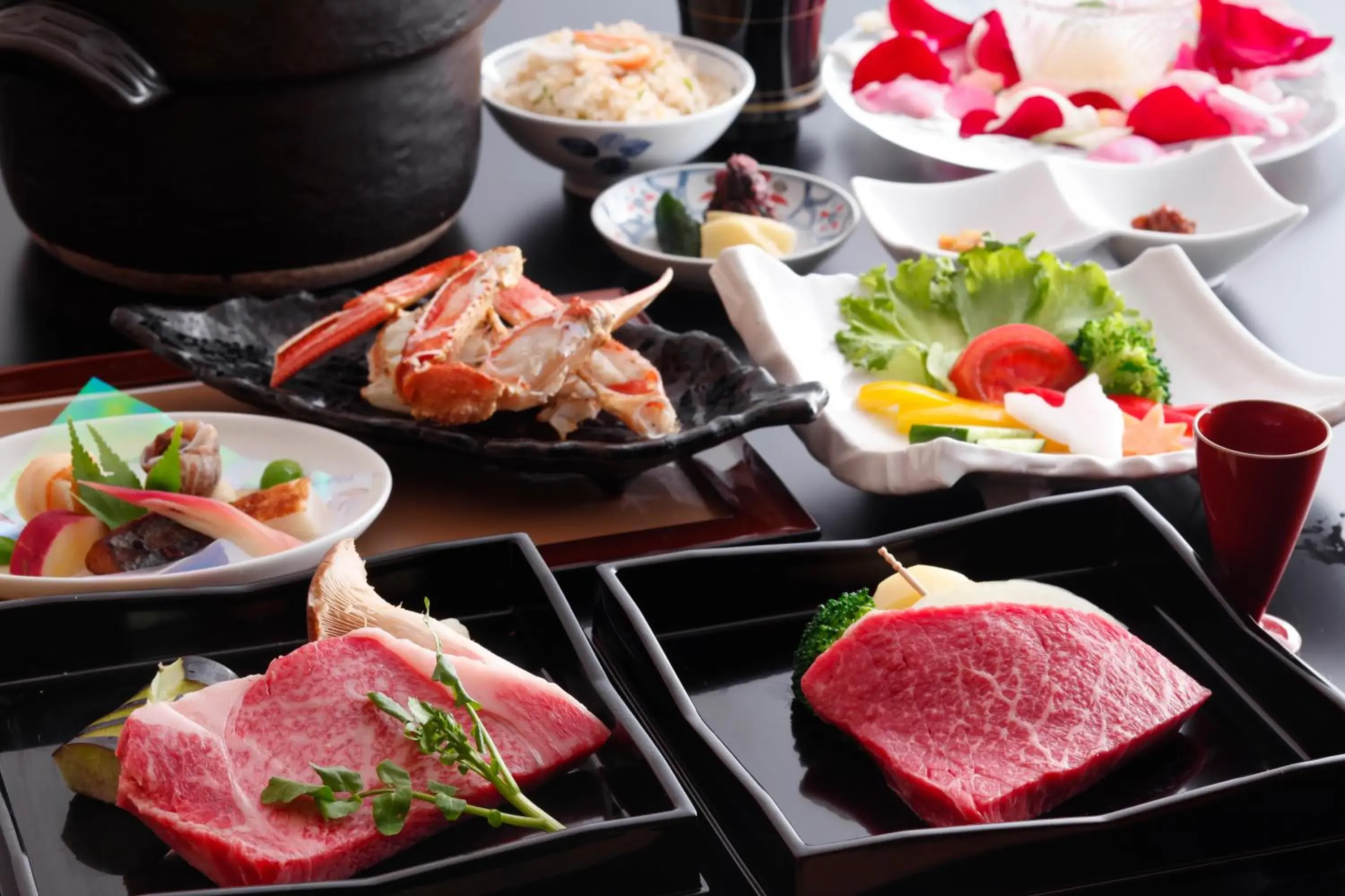 Food in Kinosaki Onsen Hanakouji Saigetsu Food in Kinosaki Onsen Hanakouji Saigetsu