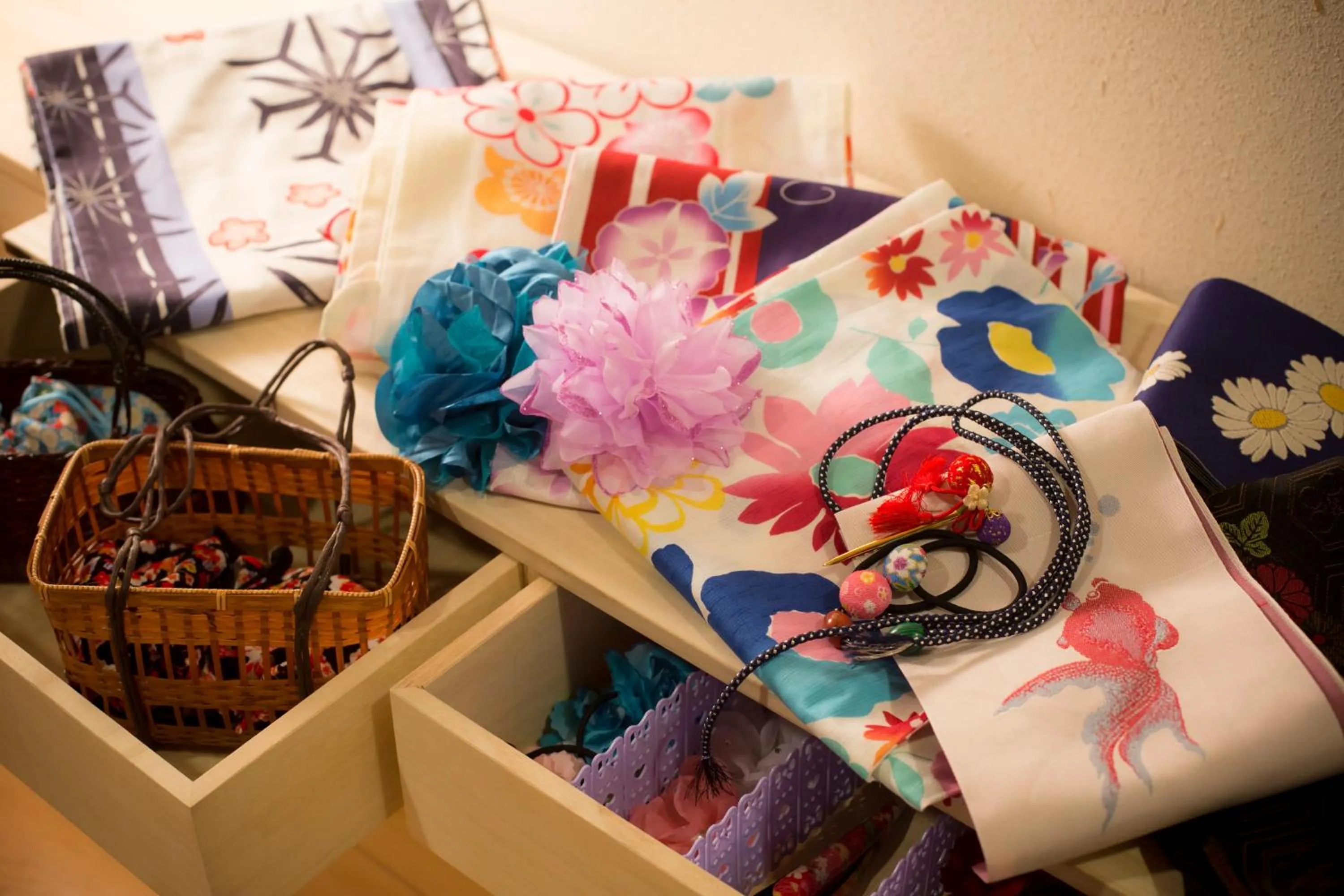 On-site shops in Kinosaki Onsen Hanakouji Saigetsu