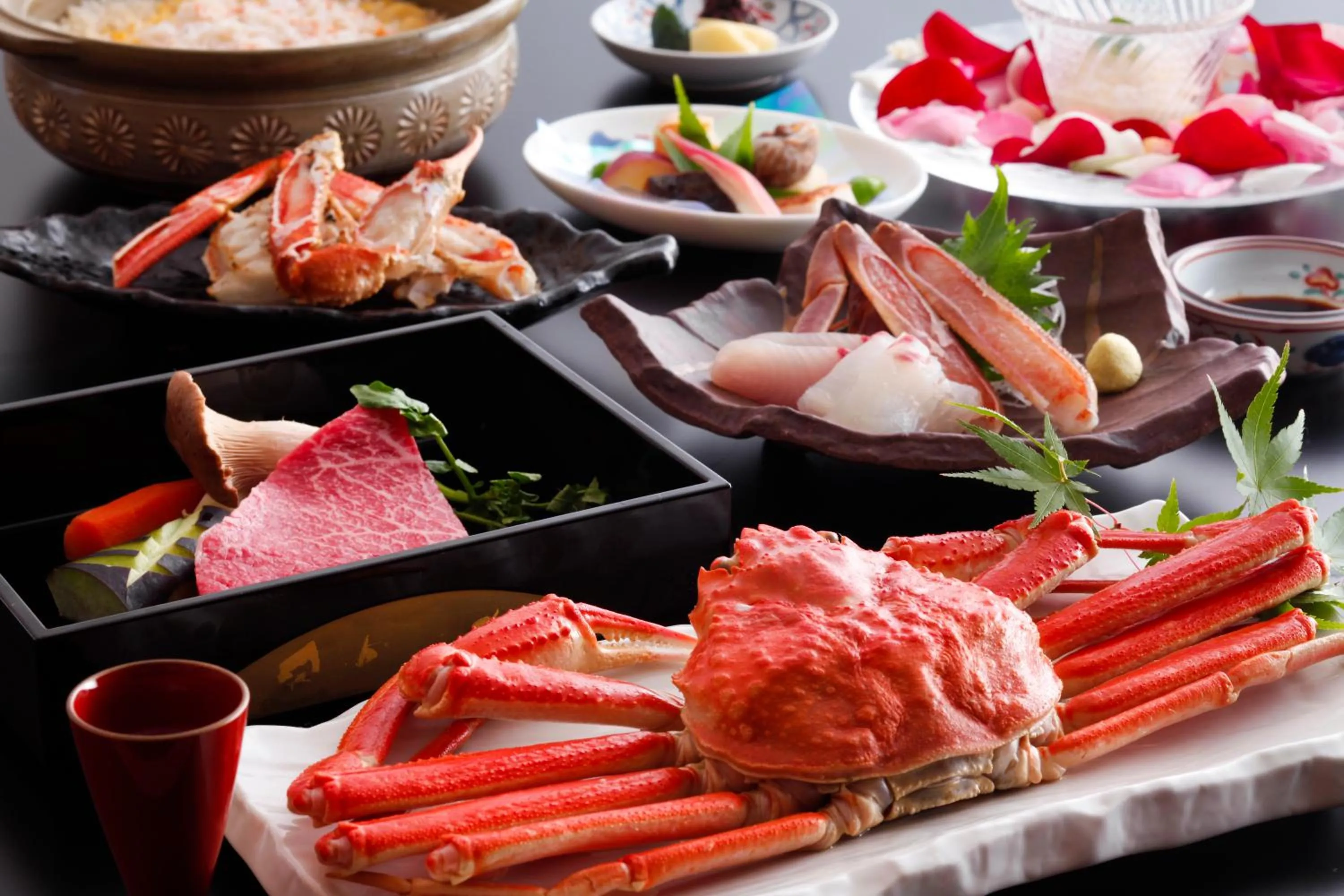 Restaurant/places to eat in Kinosaki Onsen Hanakouji Saigetsu